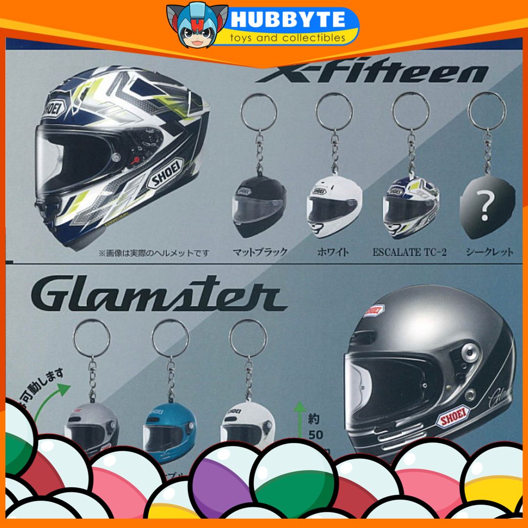 BACK-ORDER Toys Cabin - SHOEI Helmet Keychain Collection vol.1.5 [Set of 7]