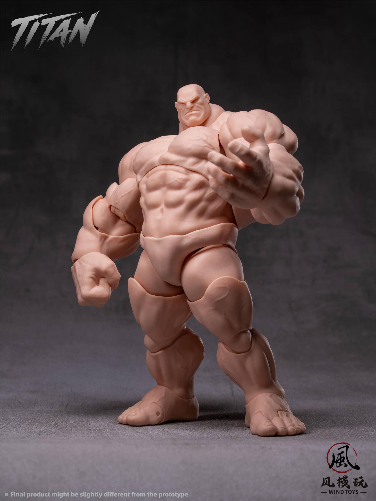 SPECIAL ORDER Wind Toys - FMW009 - Super Action Figure Body Titan - Normal Skin 1/12 [JP]