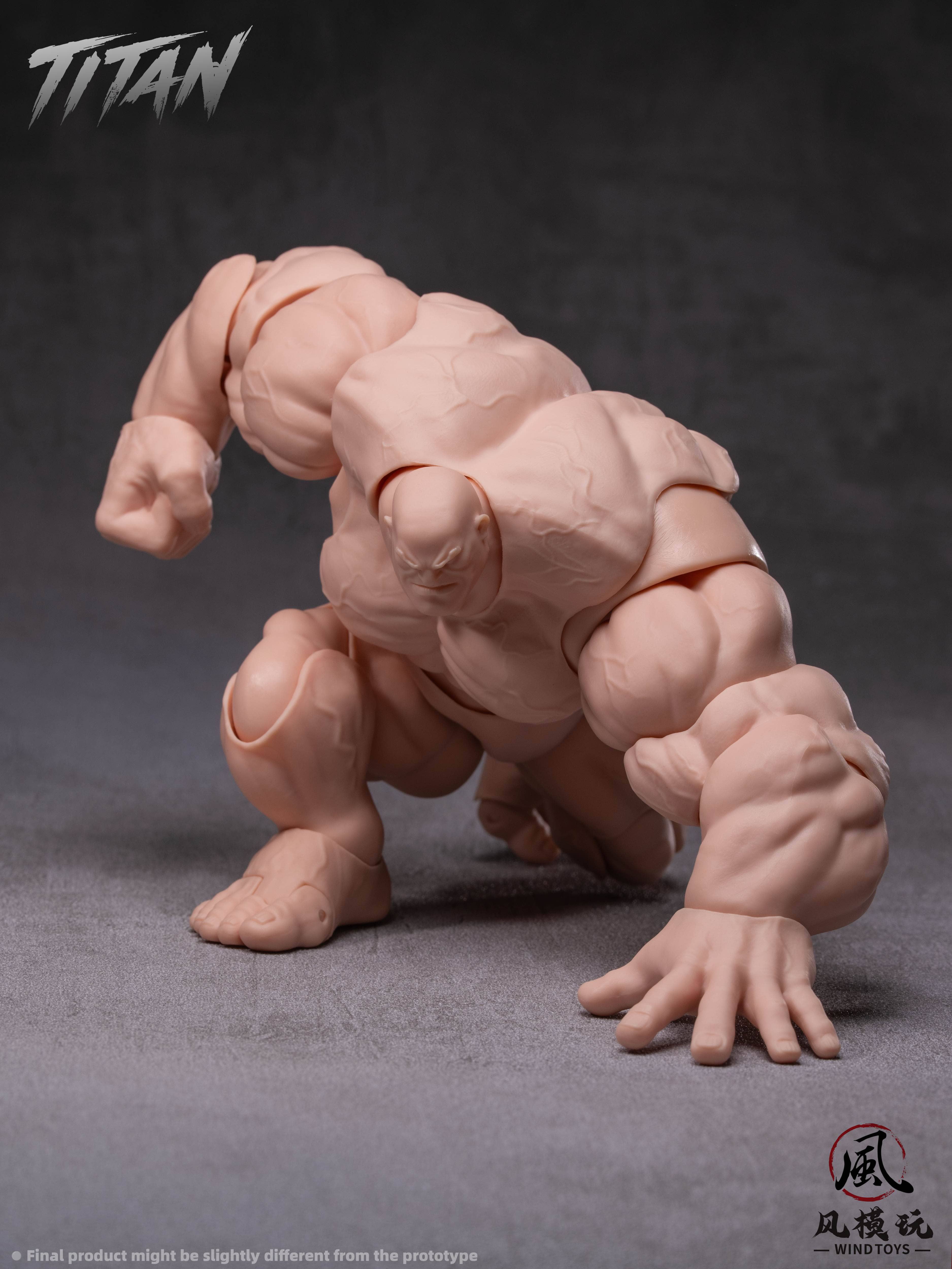SPECIAL ORDER Wind Toys - FMW009 - Super Action Figure Body Titan - Normal Skin 1/12 [JP]