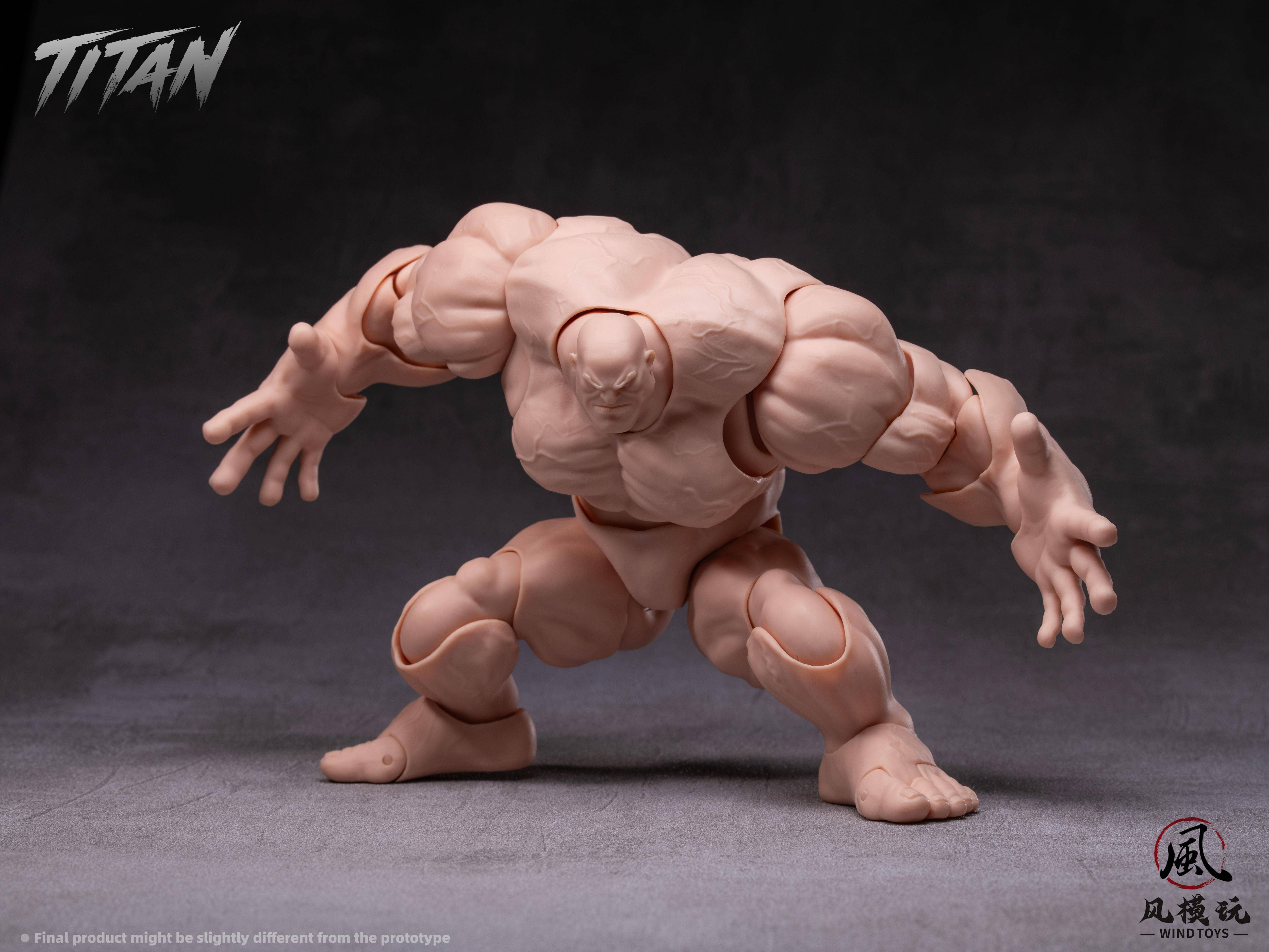 SPECIAL ORDER Wind Toys - FMW009 - Super Action Figure Body Titan - Normal Skin 1/12 [JP]
