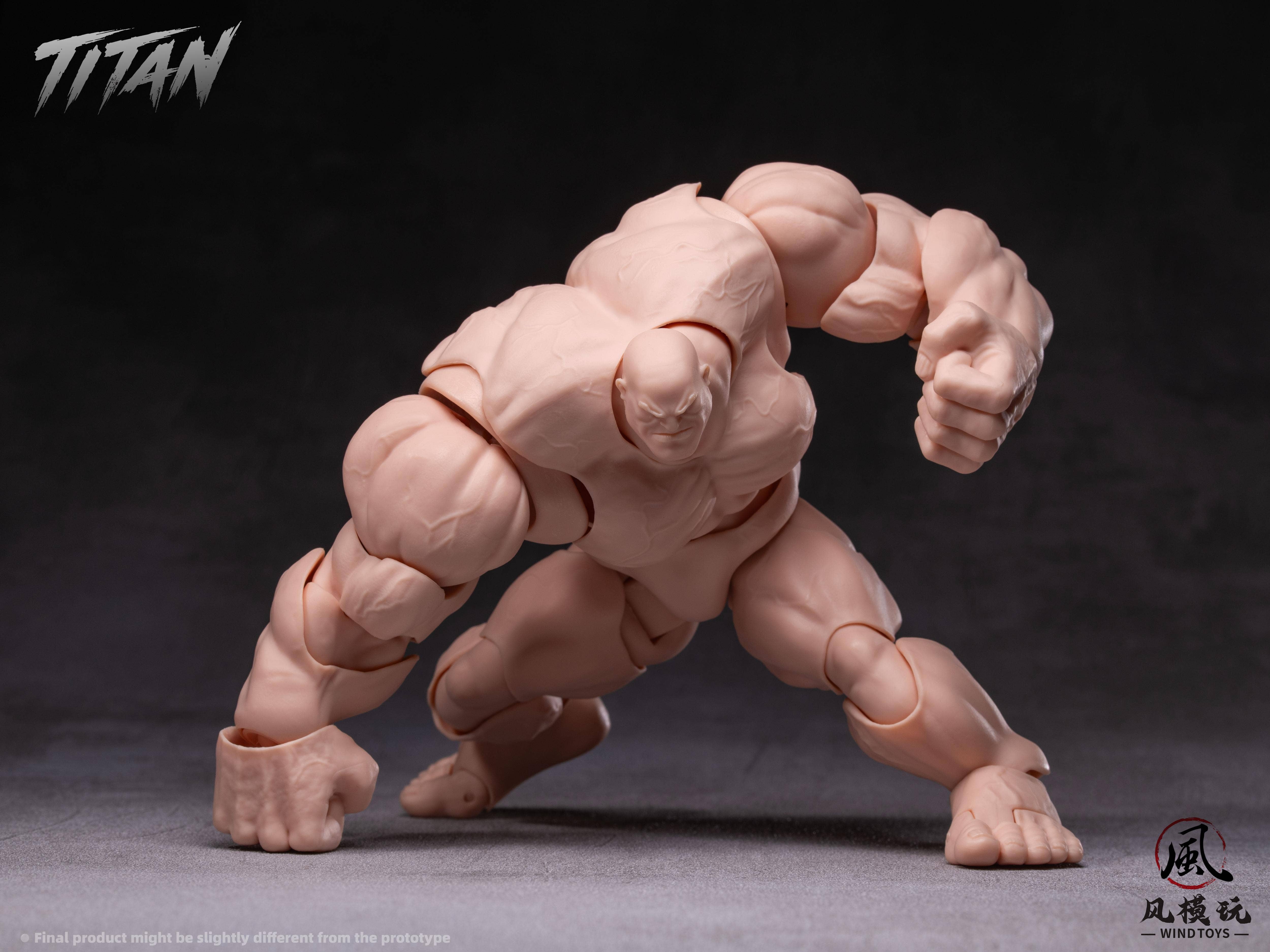 SPECIAL ORDER Wind Toys - FMW009 - Super Action Figure Body Titan - Normal Skin 1/12 [JP]