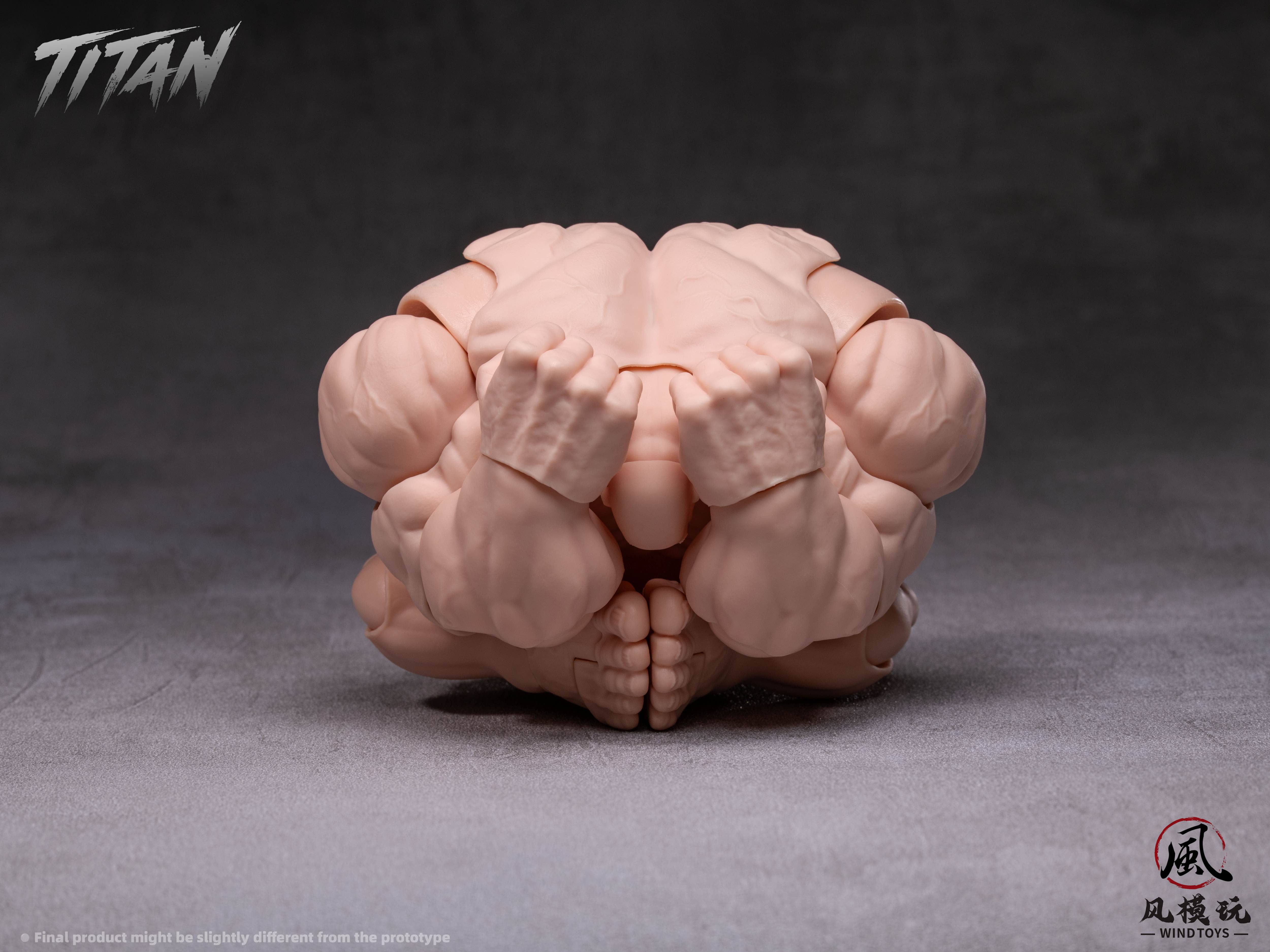 SPECIAL ORDER Wind Toys - FMW009 - Super Action Figure Body Titan - Normal Skin 1/12 [JP]
