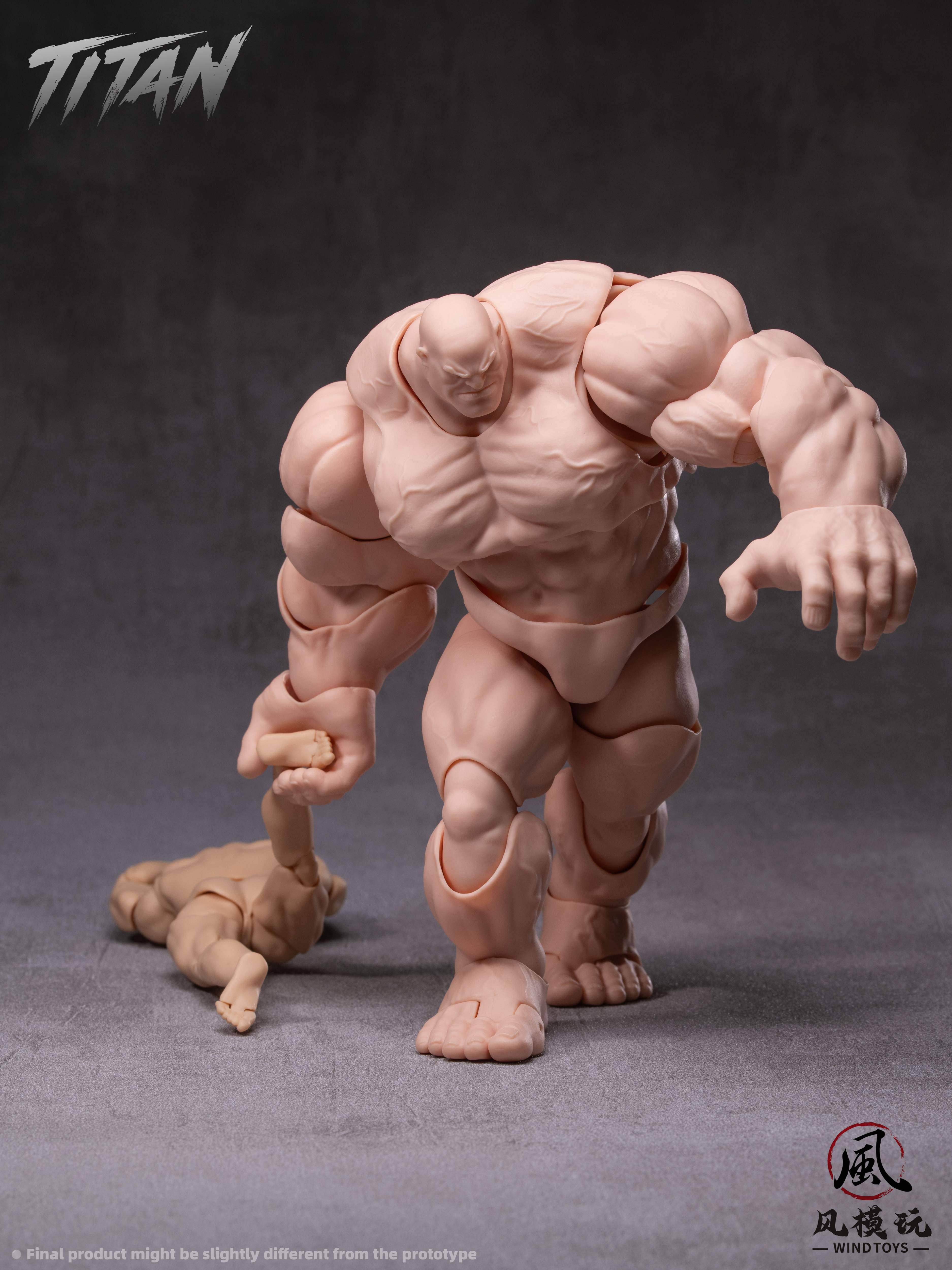 SPECIAL ORDER Wind Toys - FMW009 - Super Action Figure Body Titan - Normal Skin 1/12 [JP]