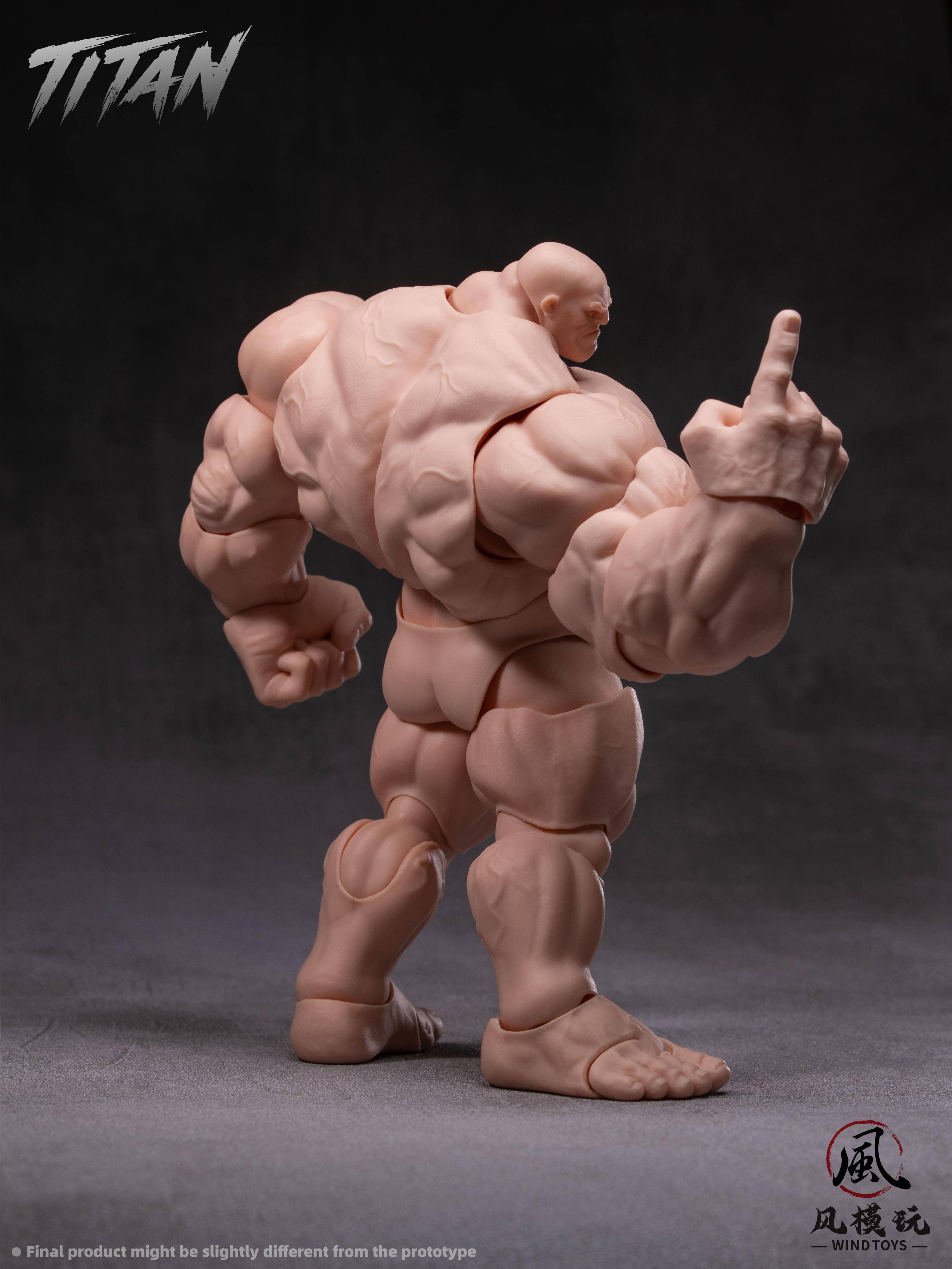 SPECIAL ORDER Wind Toys - FMW009 - Super Action Figure Body Titan - Normal Skin 1/12 [JP]