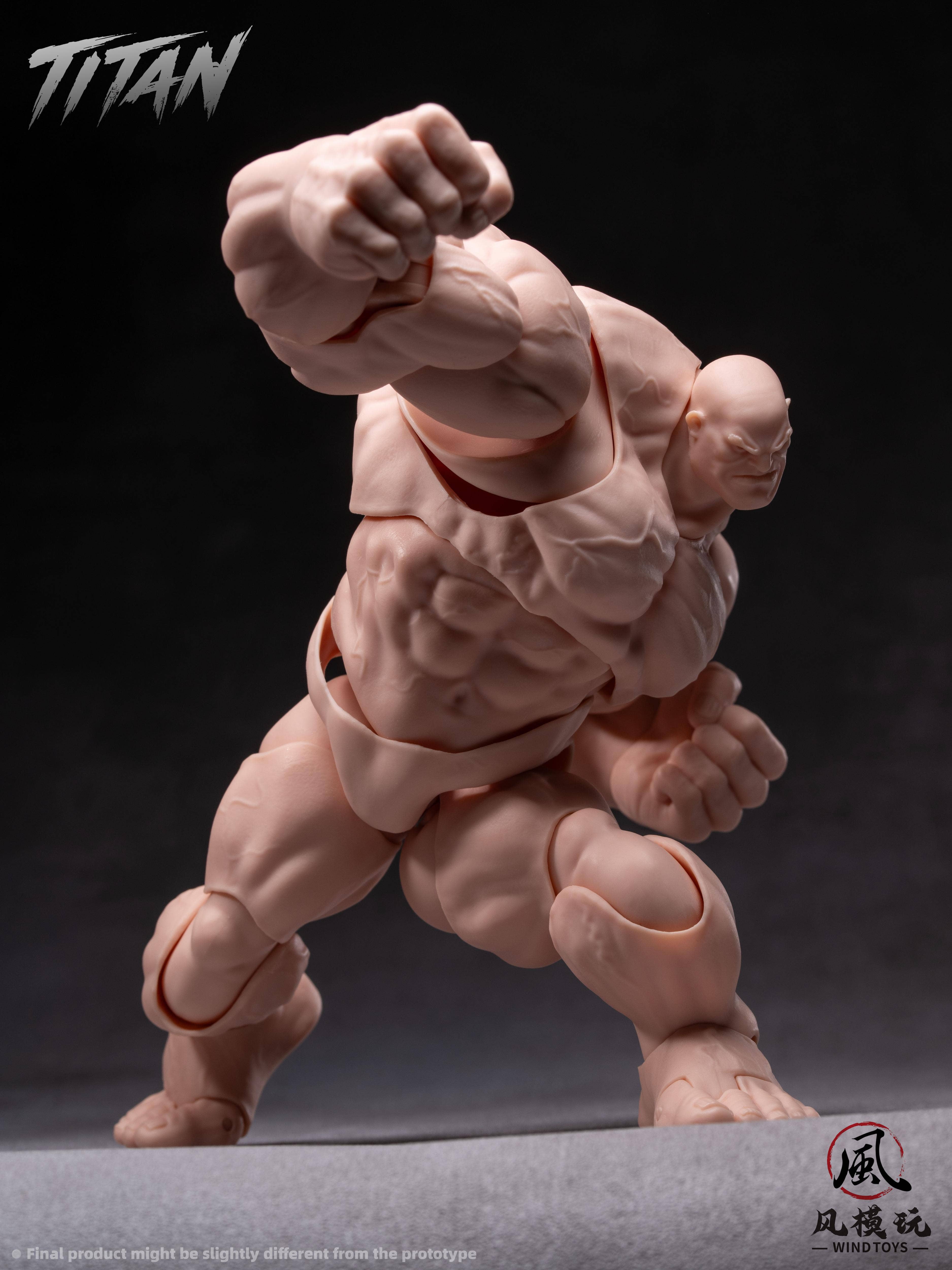 SPECIAL ORDER Wind Toys - FMW009 - Super Action Figure Body Titan - Normal Skin 1/12 [JP]