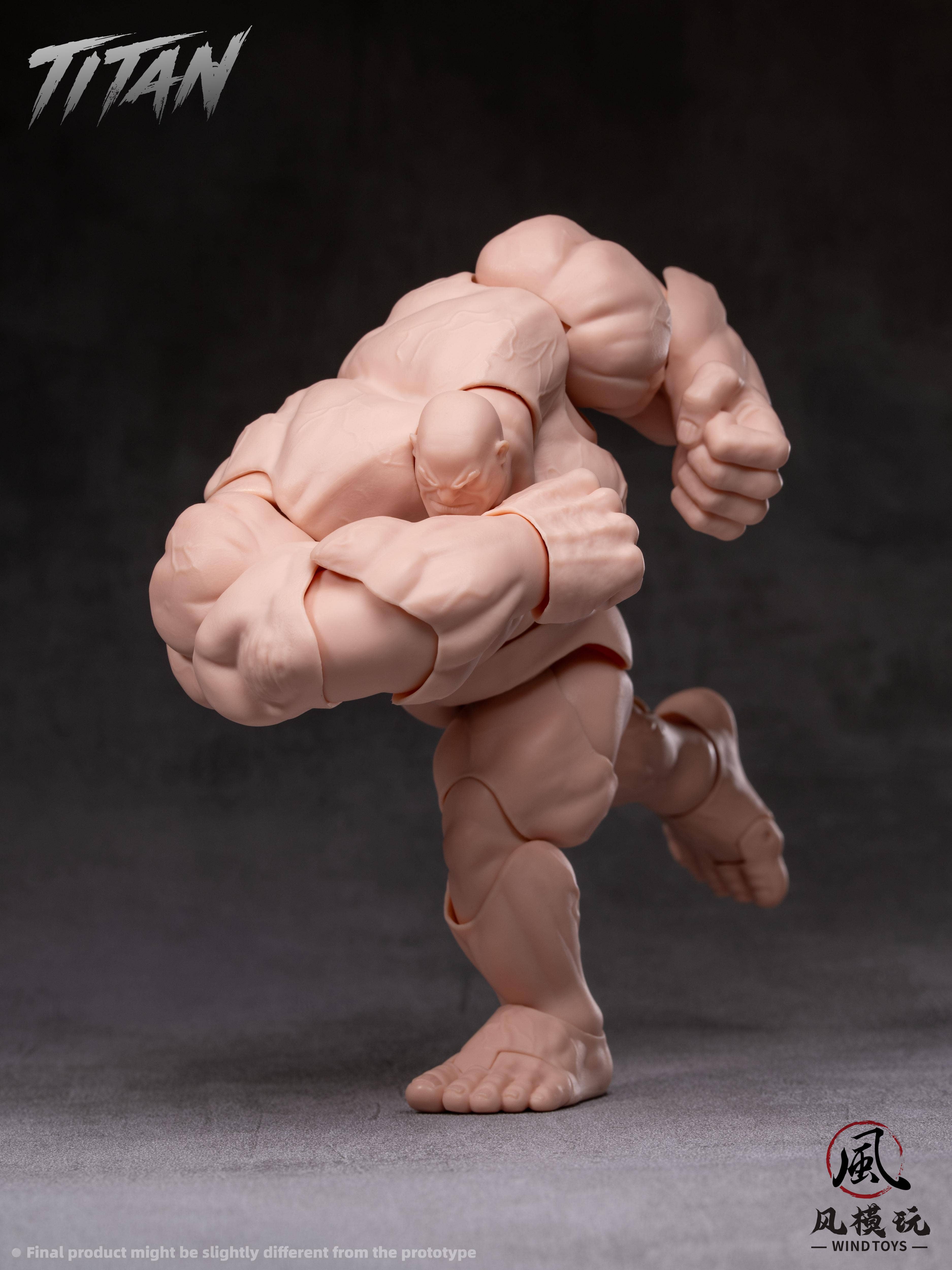 SPECIAL ORDER Wind Toys - FMW009 - Super Action Figure Body Titan - Normal Skin 1/12 [JP]