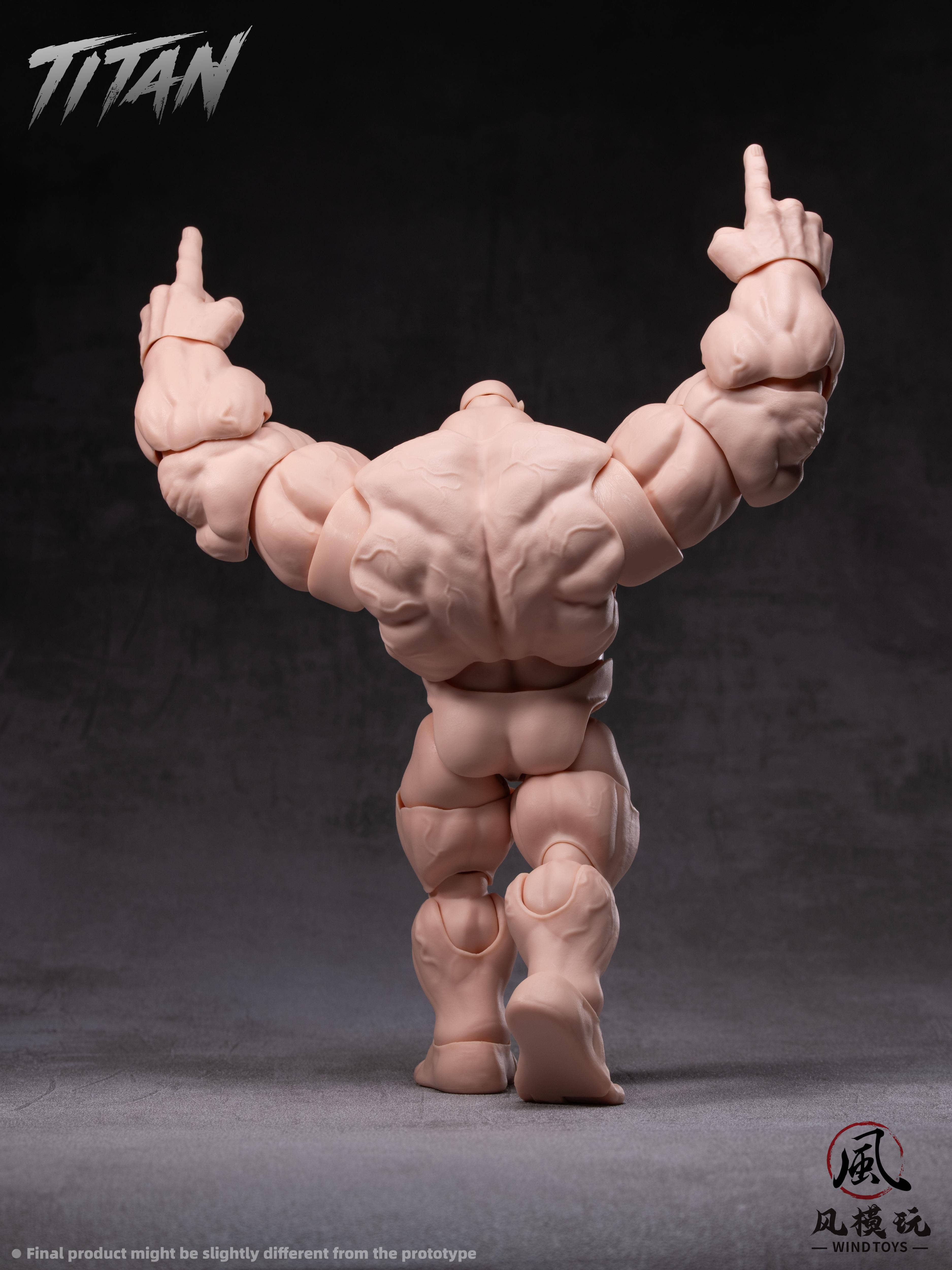 SPECIAL ORDER Wind Toys - FMW009 - Super Action Figure Body Titan - Normal Skin 1/12 [JP]