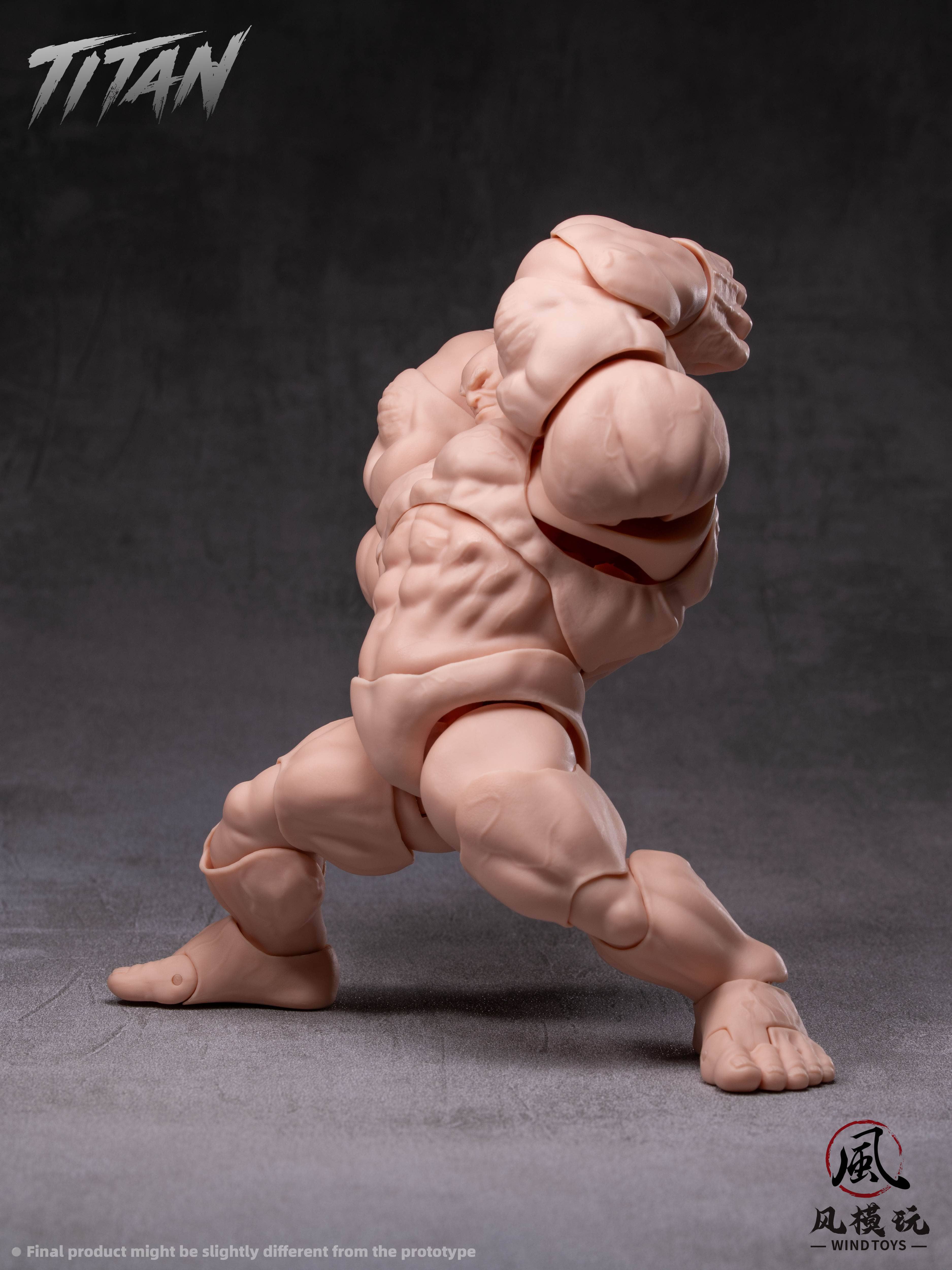 SPECIAL ORDER Wind Toys - FMW009 - Super Action Figure Body Titan - Normal Skin 1/12 [JP]