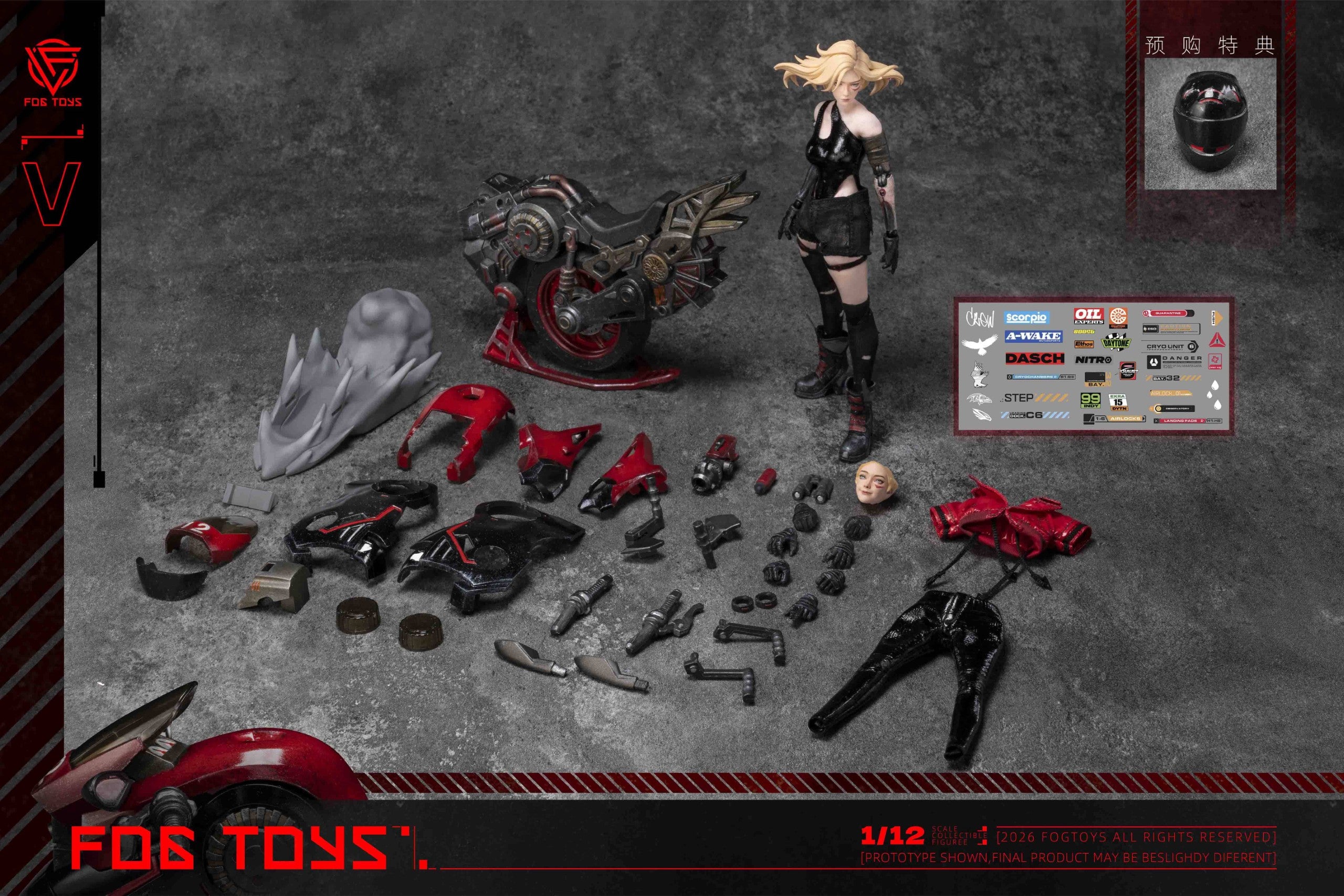 SPECIAL ORDER FOGTOYS - Fantasy Alphabet Series - EA-03 V 1/12 [JP]
