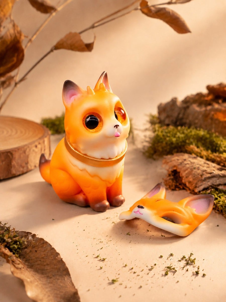 SPECIAL ORDER Hotru Studio - Soft Vinyl Figure - Original Works - Kitsune-chan [JP]
