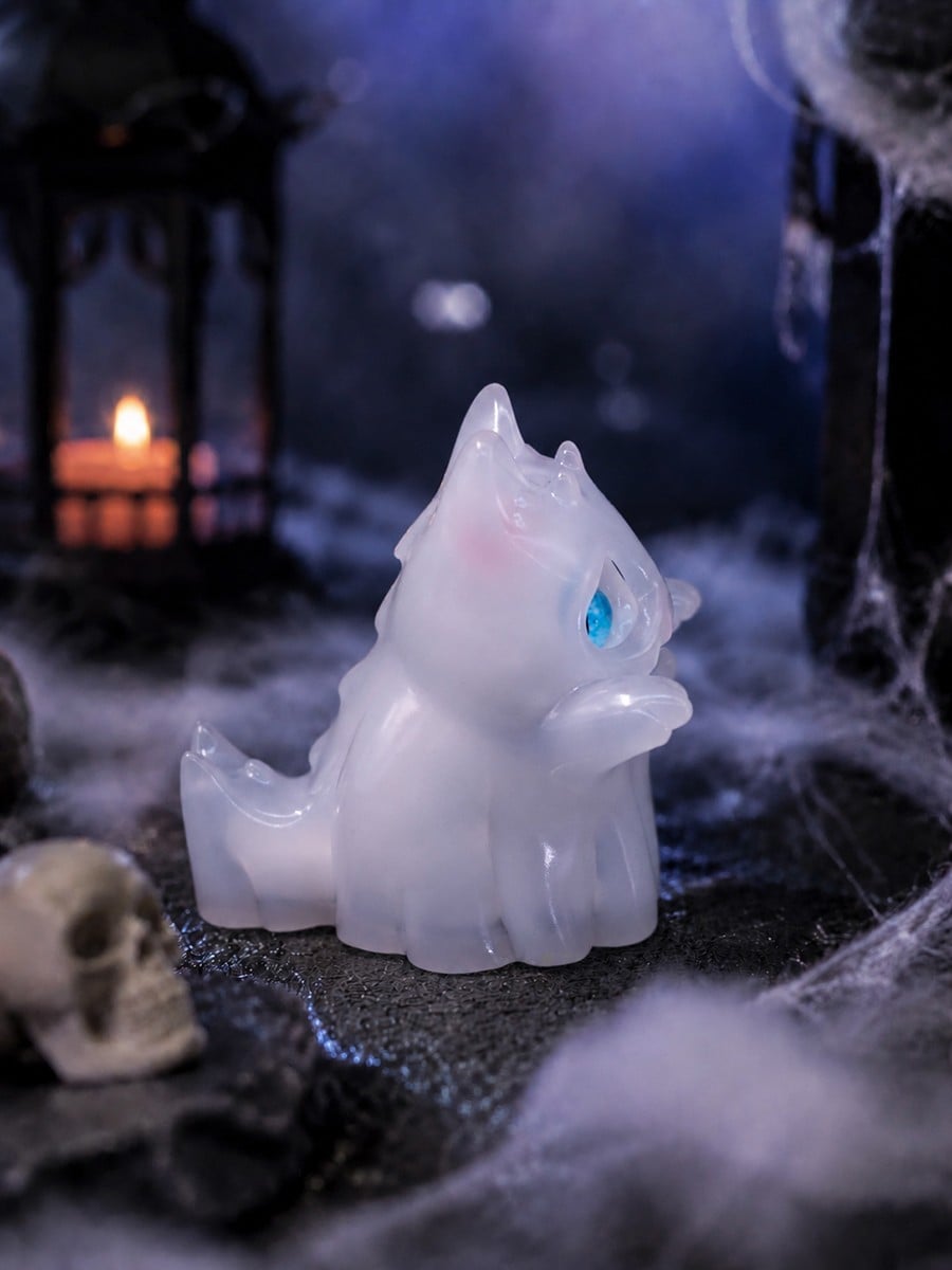 SPECIAL ORDER Hotru Studio - Soft Vinyl Figure - Original Works - Ghost Cat: Translucent Ver. [JP]
