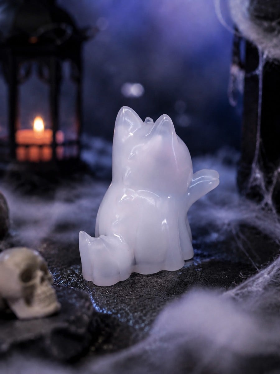 SPECIAL ORDER Hotru Studio - Soft Vinyl Figure - Original Works - Ghost Cat: Translucent Ver. [JP]