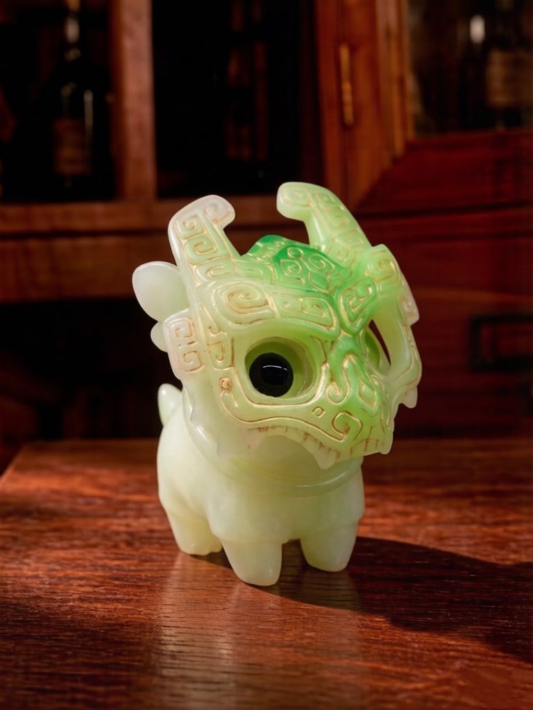 SPECIAL ORDER Hotru Studio - Soft Vinyl Figure - Original Works - Jade Taotie [JP]