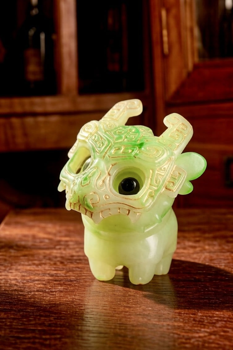 SPECIAL ORDER Hotru Studio - Soft Vinyl Figure - Original Works - Jade Taotie [JP]