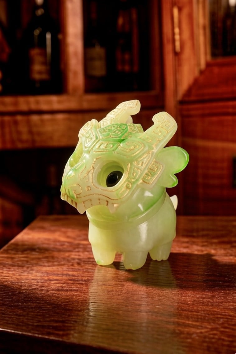 SPECIAL ORDER Hotru Studio - Soft Vinyl Figure - Original Works - Jade Taotie [JP]