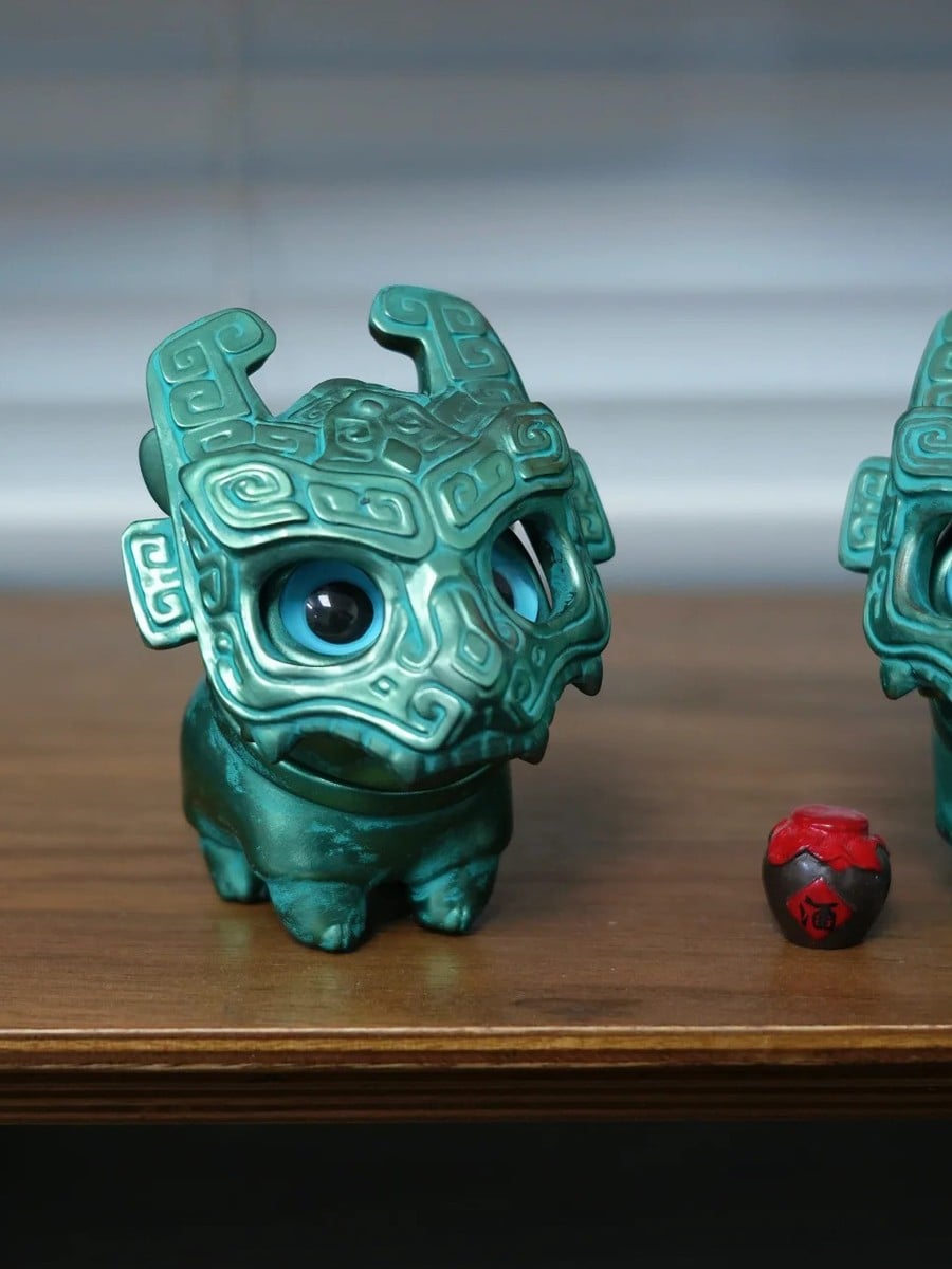 SPECIAL ORDER Hotru Studio - Soft Vinyl Figure - Original Works - Bronze Taotie [JP]