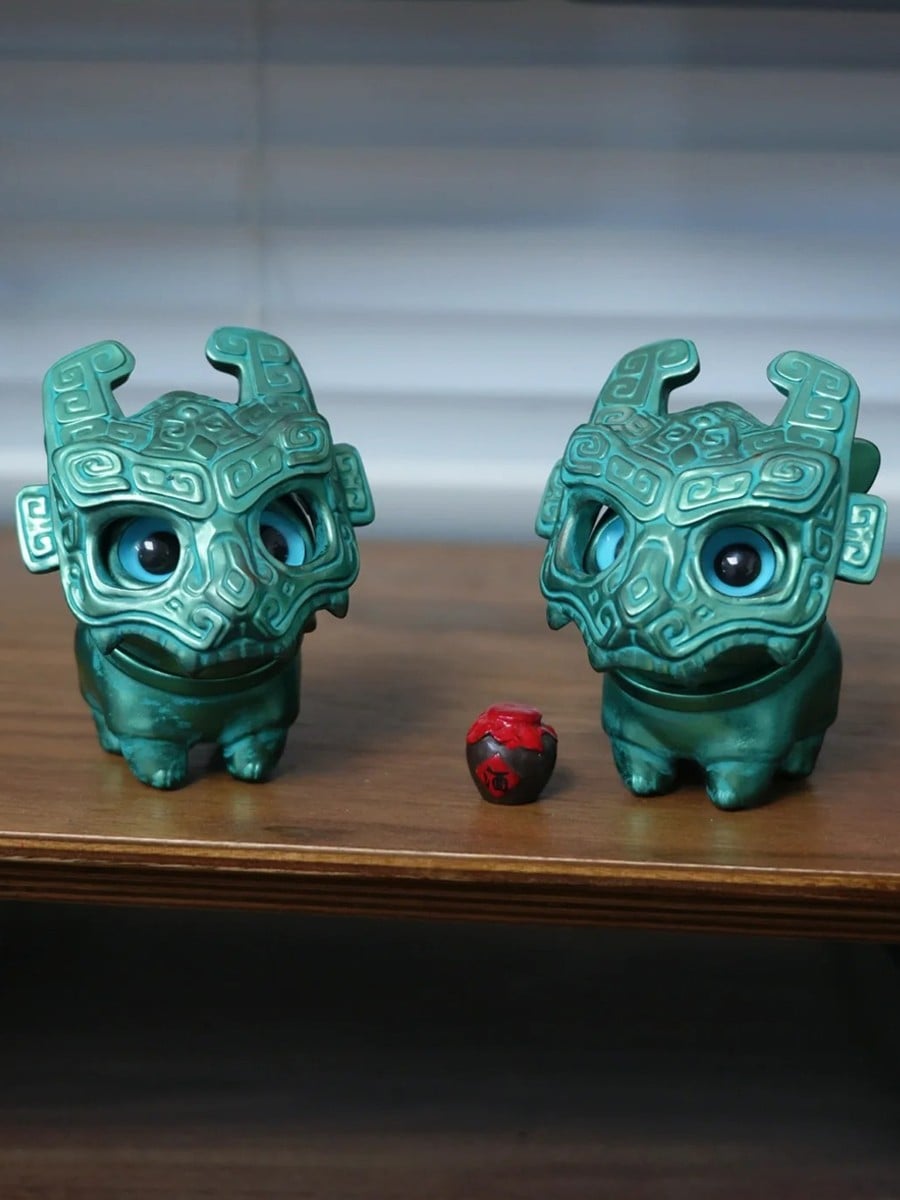 SPECIAL ORDER Hotru Studio - Soft Vinyl Figure - Original Works - Bronze Taotie [JP]