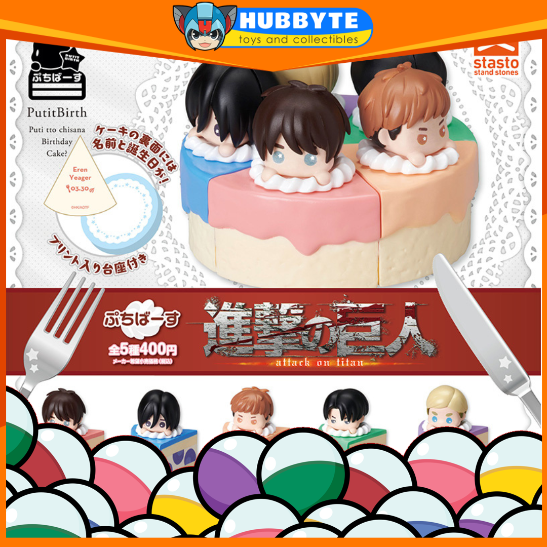 IN-STOCK Stand Stones - Petit Birth Attack on Titan [Set of 5]