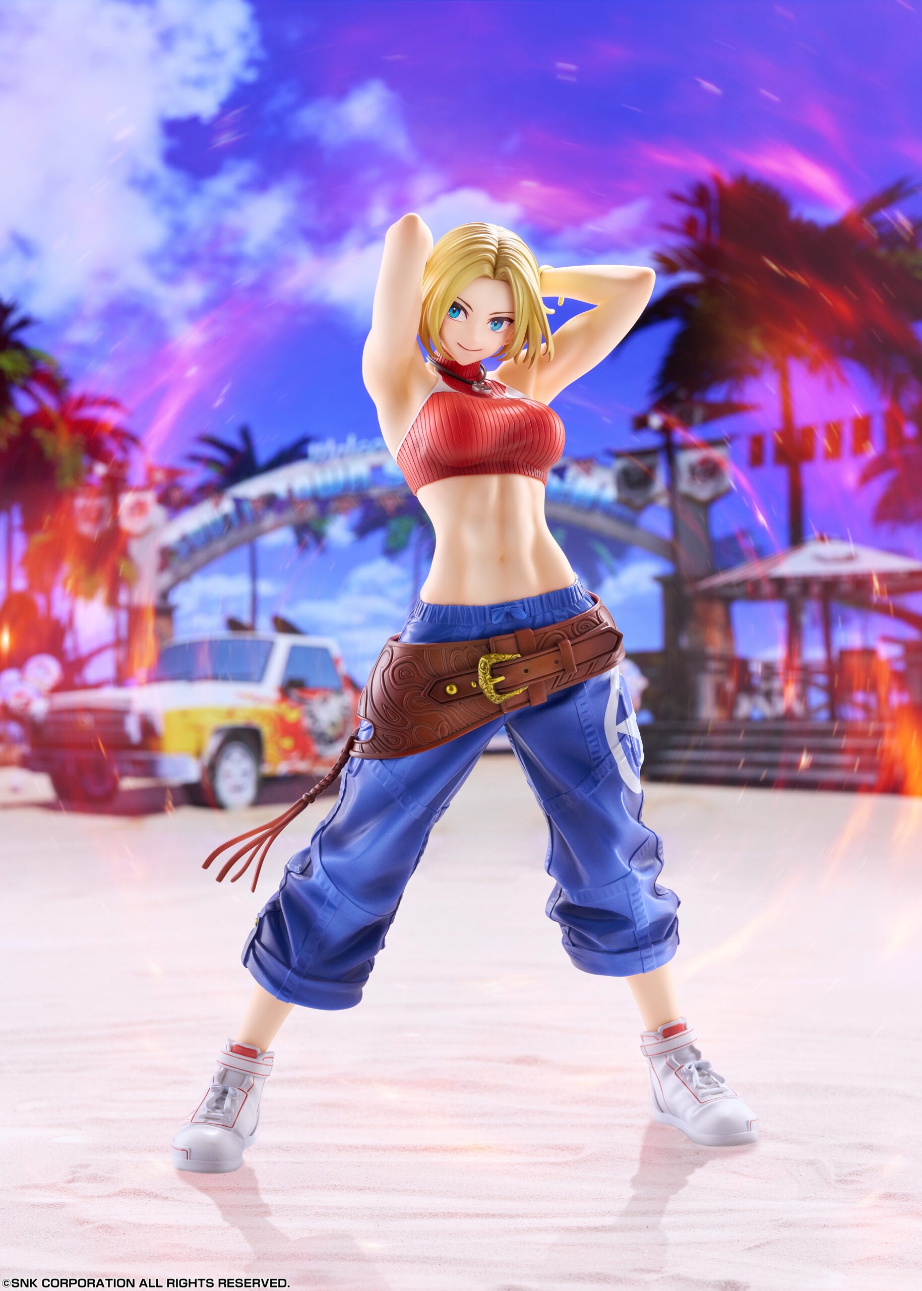 SPECIAL ORDER Thousand - Fighting Girls Collection - The King of Fighters XV - Blue Mary 1/7 [AMIAMI LIMITED]