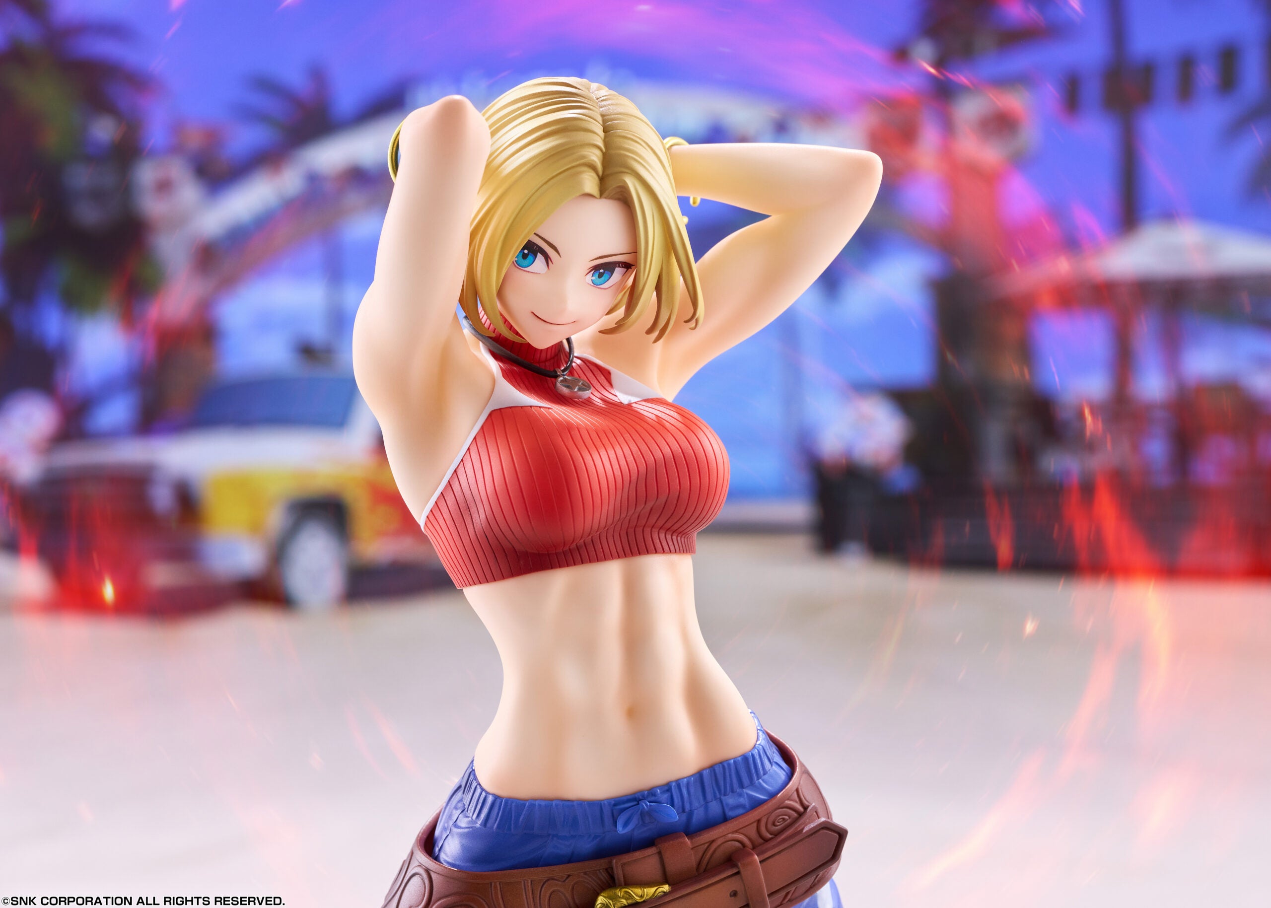 SPECIAL ORDER Thousand - Fighting Girls Collection - The King of Fighters XV - Blue Mary 1/7 [AMIAMI LIMITED]