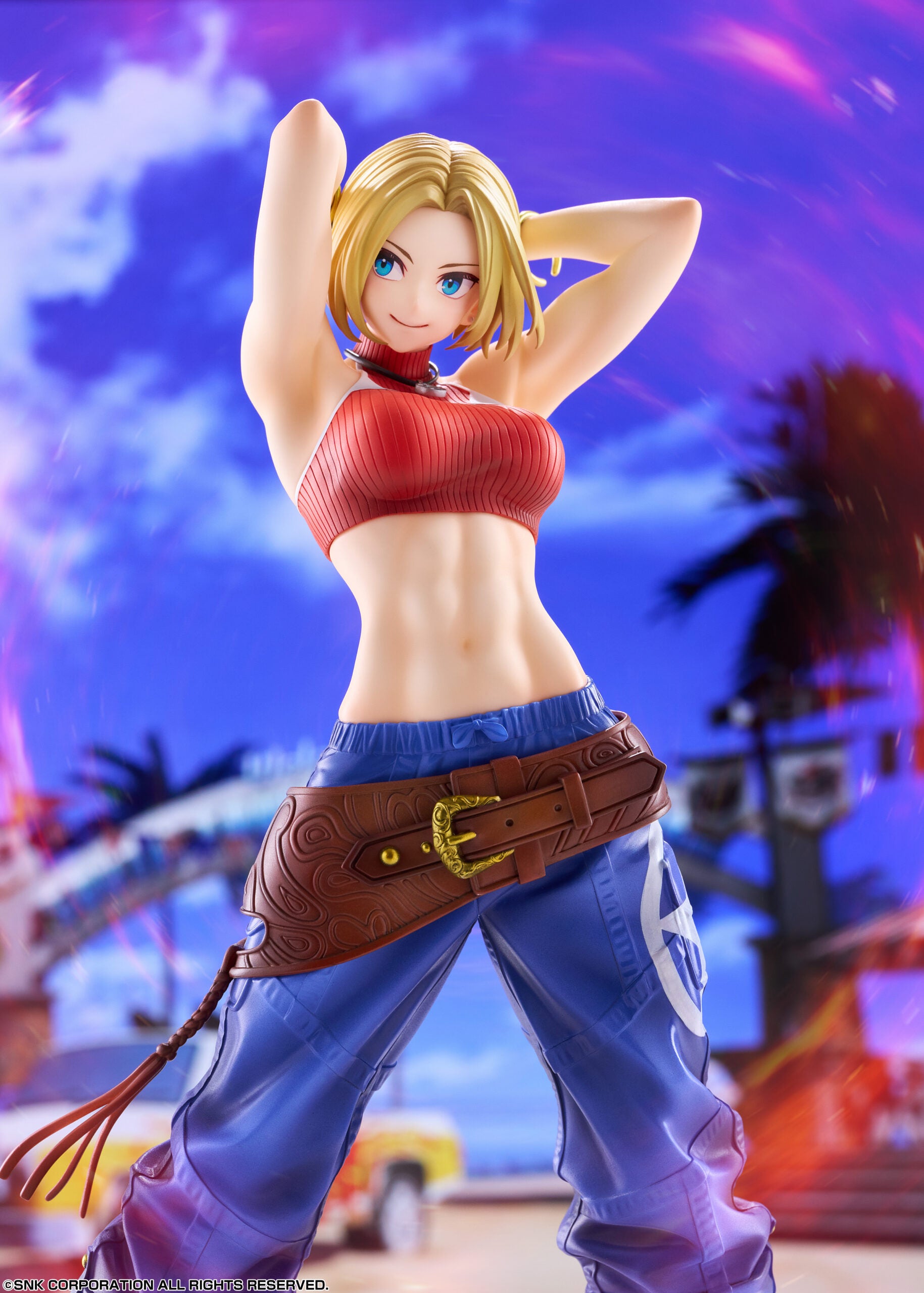 SPECIAL ORDER Thousand - Fighting Girls Collection - The King of Fighters XV - Blue Mary 1/7 [AMIAMI LIMITED]