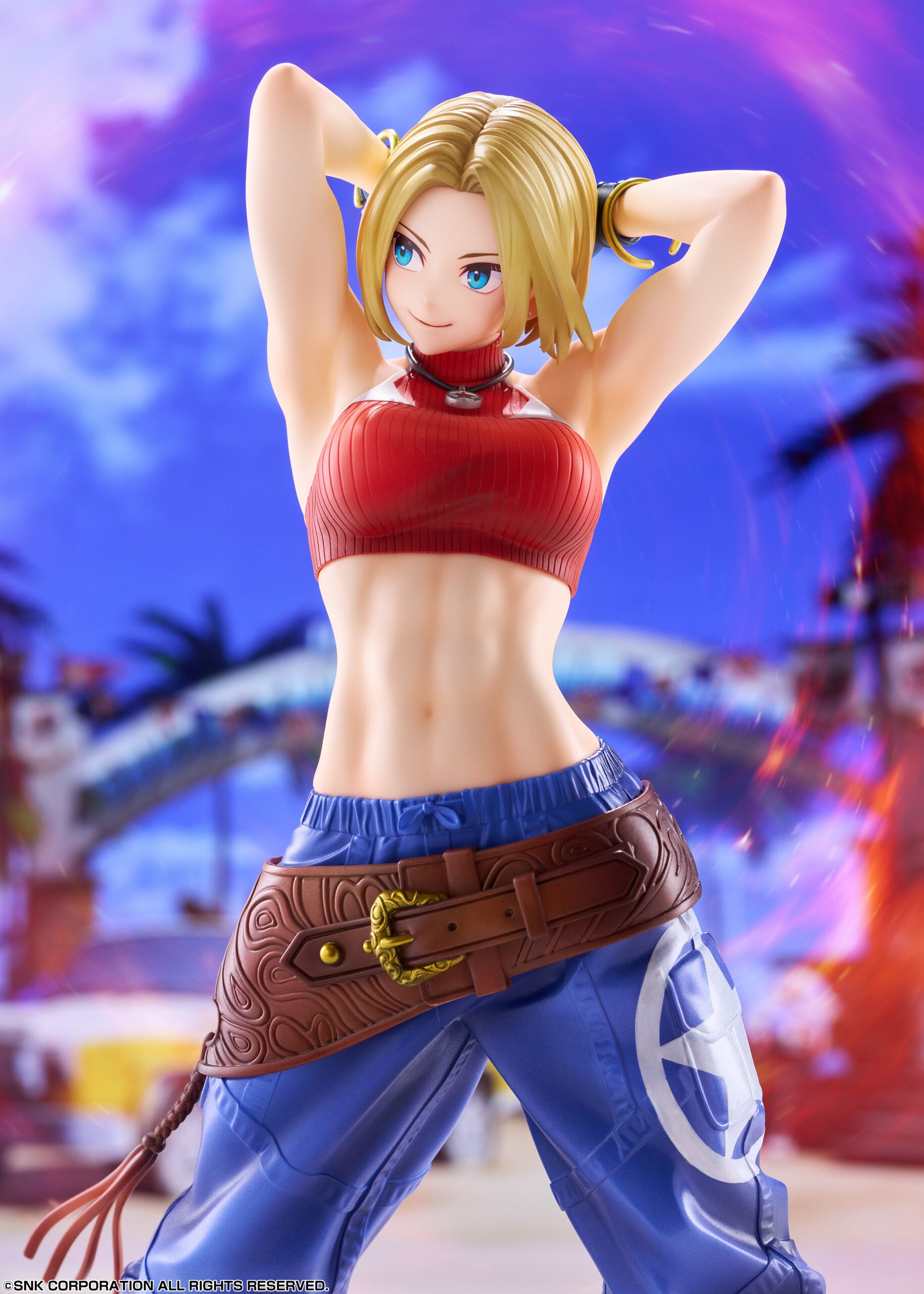 SPECIAL ORDER Thousand - Fighting Girls Collection - The King of Fighters XV - Blue Mary 1/7 [AMIAMI LIMITED]