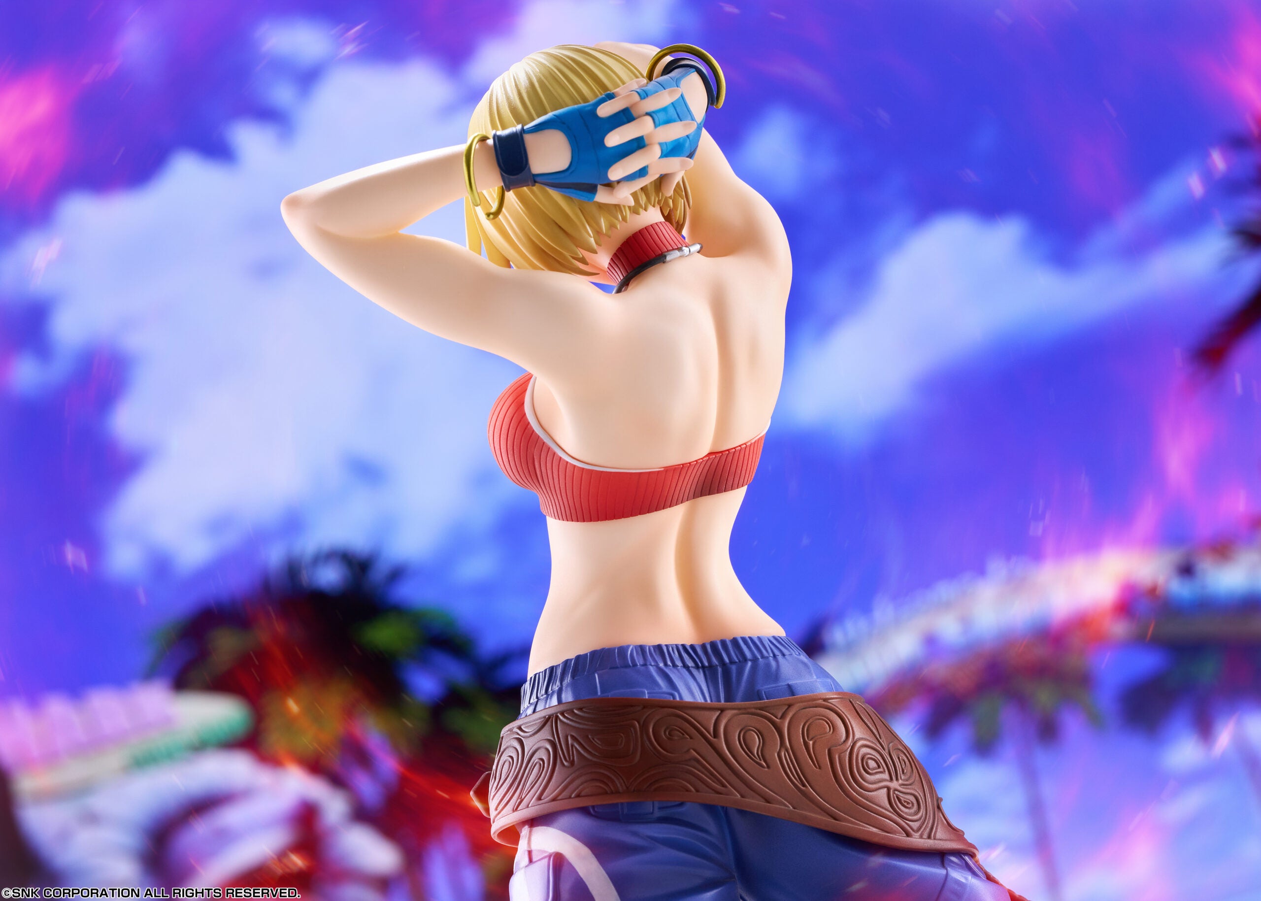 SPECIAL ORDER Thousand - Fighting Girls Collection - The King of Fighters XV - Blue Mary 1/7 [AMIAMI LIMITED]