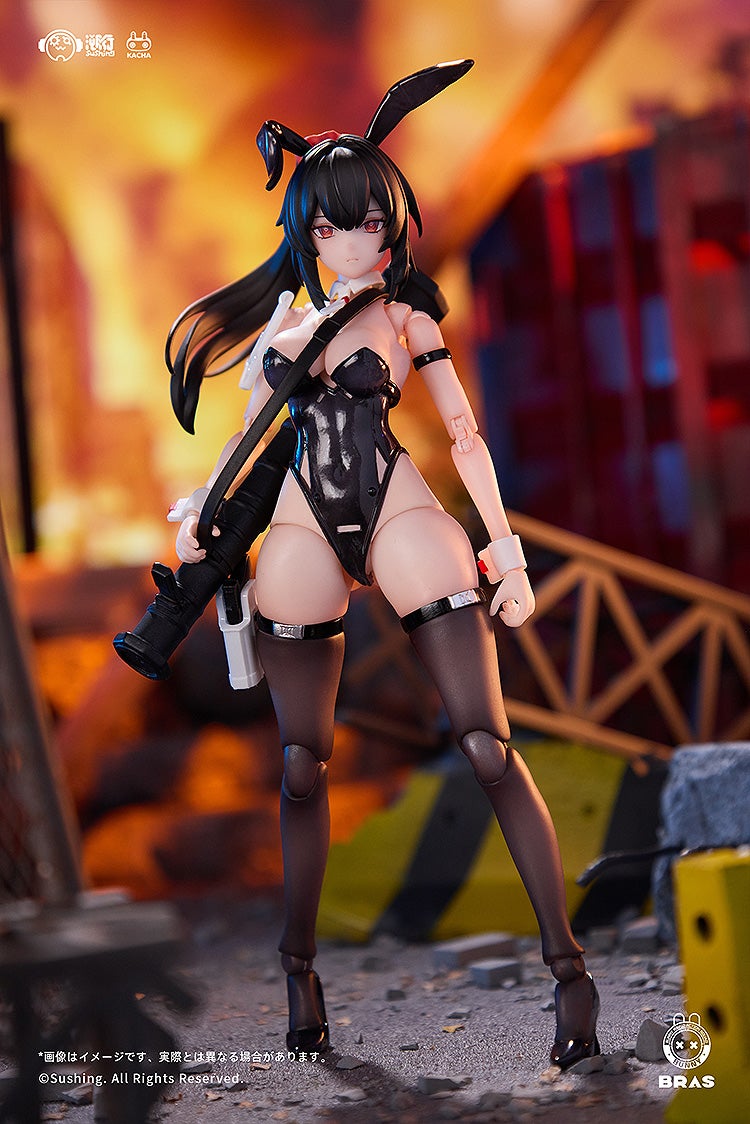 PRE-ORDER Sushing - BUNNY RAPID ACTION SQUAD - Attacker Runa 1/12