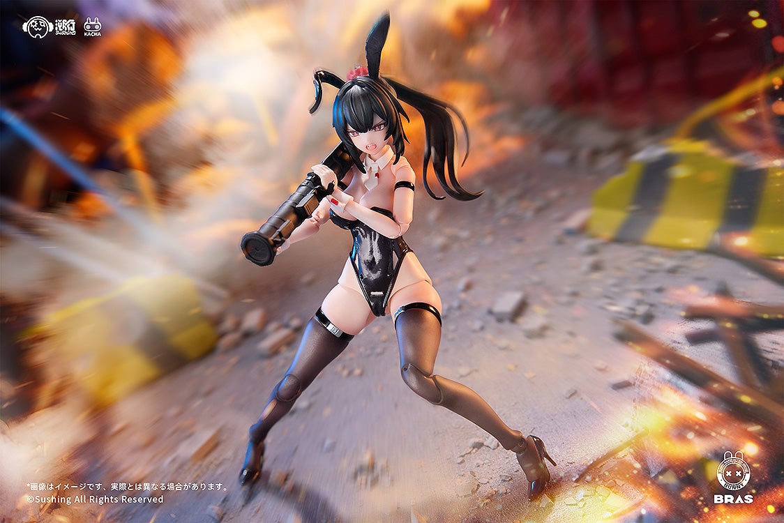 PRE-ORDER Sushing - BUNNY RAPID ACTION SQUAD - Attacker Runa 1/12
