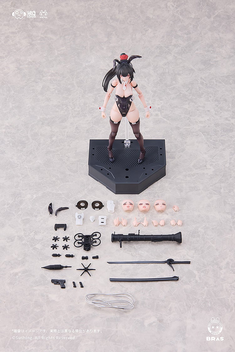 PRE-ORDER Sushing - BUNNY RAPID ACTION SQUAD - Attacker Runa 1/12