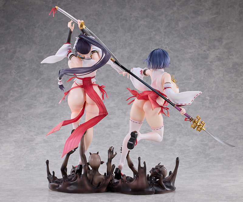 SPECIAL ORDER HOTVENUS - The Battle Shrine Maidens of Humiliating Servility - Sakuya Todo & Iori Todo Set 1/6 [EXCLUSIVE] [JP]