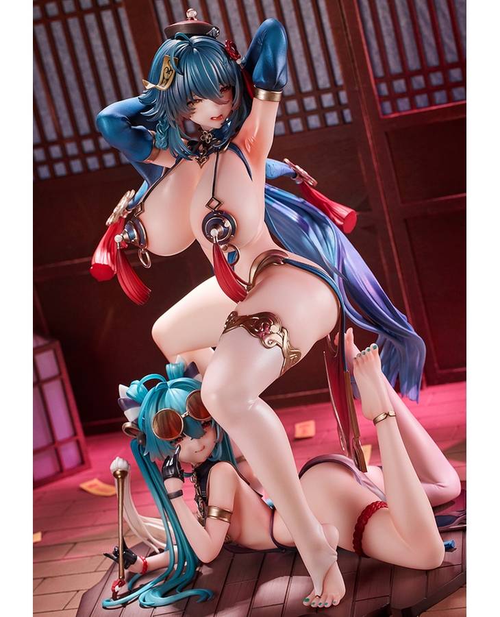PRE-ORDER HOTVENUS - Kyonshi Brothel - Kyonshi En & Taoist Rin 1/6