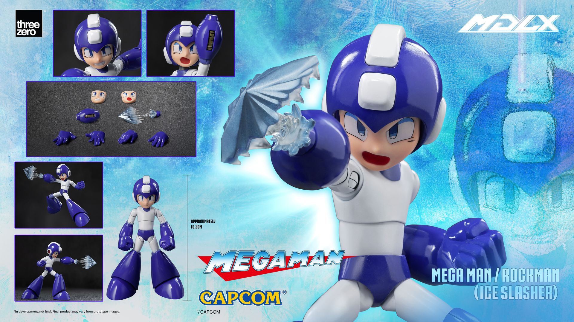 SPECIAL ORDER threezero - MDLX - Mega Man - Mega Man: Ice Slasher [LIMITED] [JP]