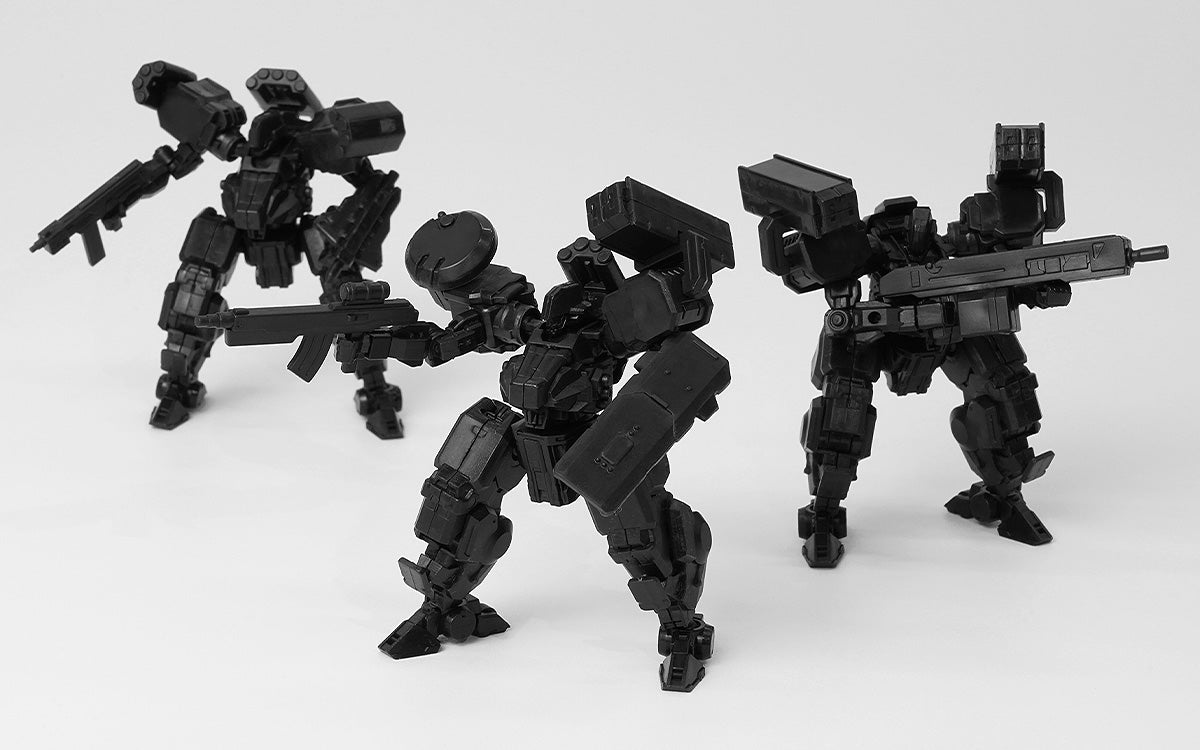 SPECIAL ORDER threezero - CAPSULE-DOU - KIKOU SENSEN - Paracrax: Stealth and Weapon Set 1/100 [LIMITED] [JP]
