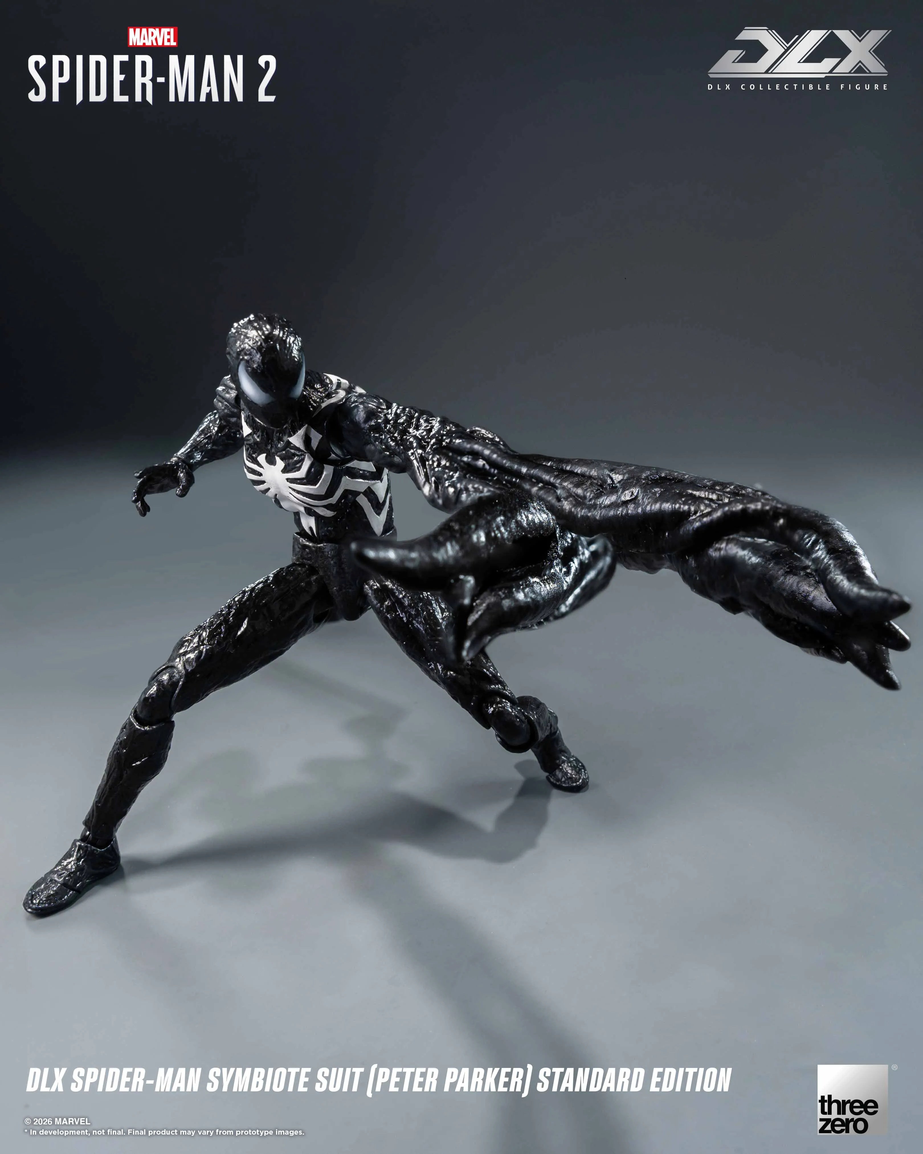 SPECIAL ORDER Three Zero - DLX - Spider-Man 2 - Spider-Man Symbiote Suit 1/12 [JP]