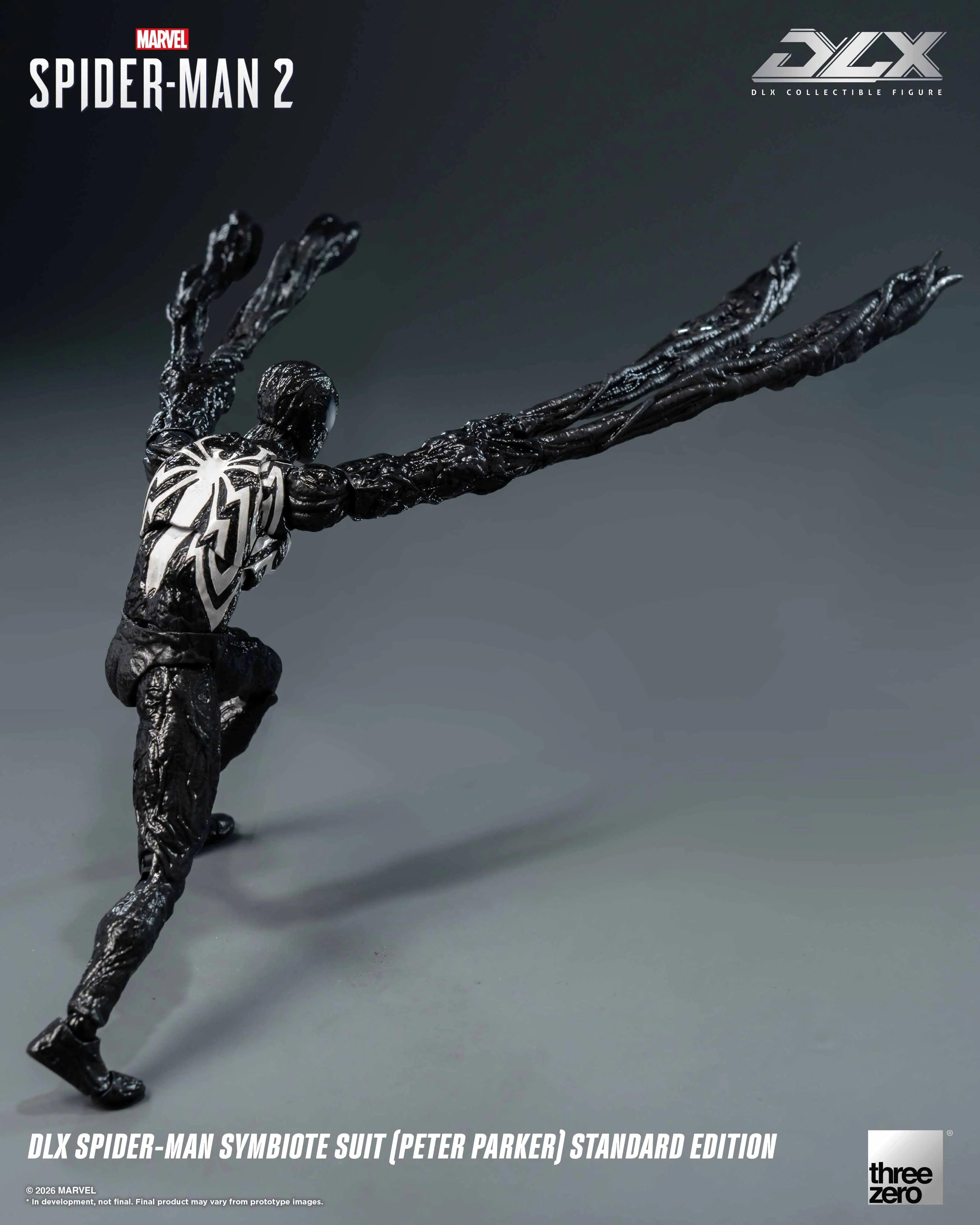 SPECIAL ORDER Three Zero - DLX - Spider-Man 2 - Spider-Man Symbiote Suit 1/12 [JP]