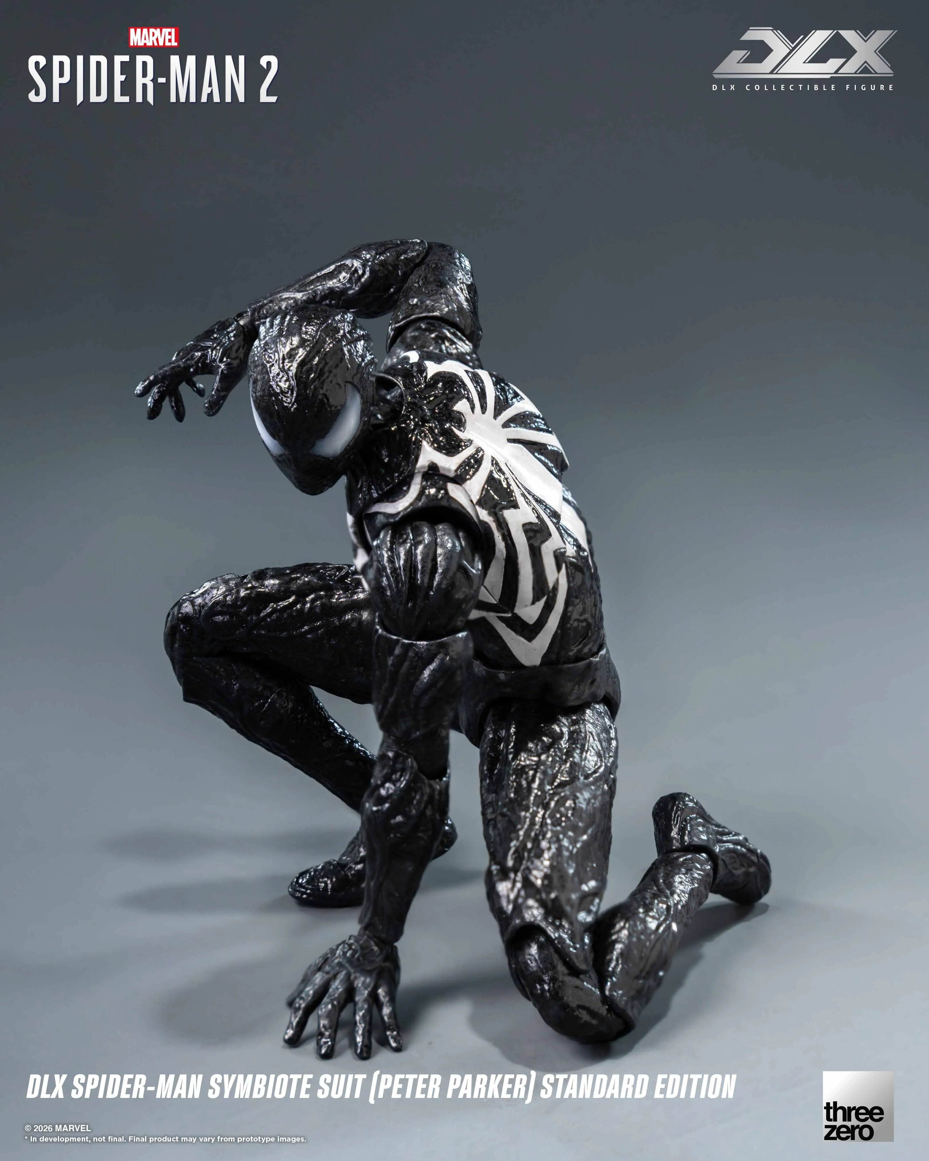SPECIAL ORDER Three Zero - DLX - Spider-Man 2 - Spider-Man Symbiote Suit 1/12 [JP]