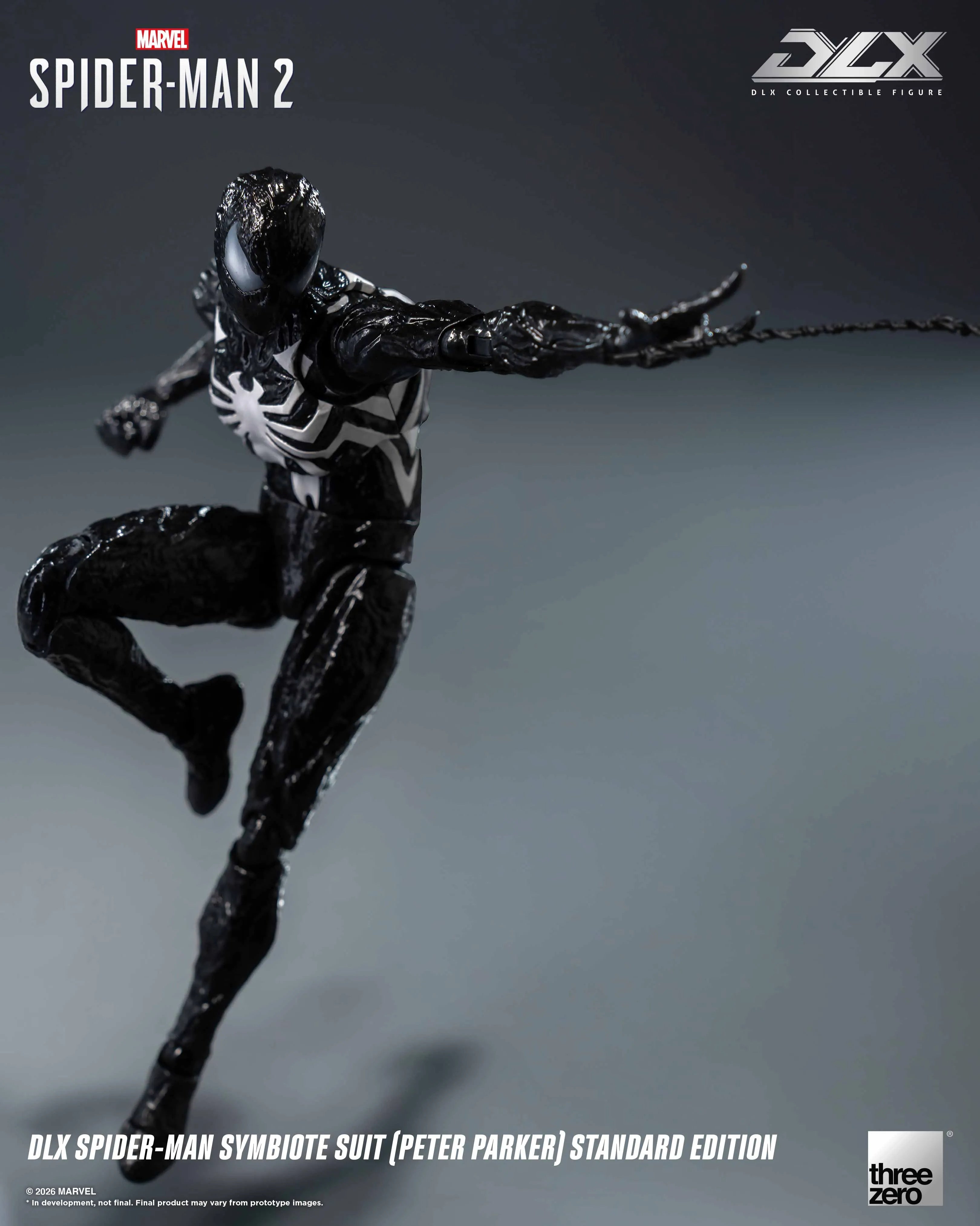 SPECIAL ORDER Three Zero - DLX - Spider-Man 2 - Spider-Man Symbiote Suit 1/12 [JP]
