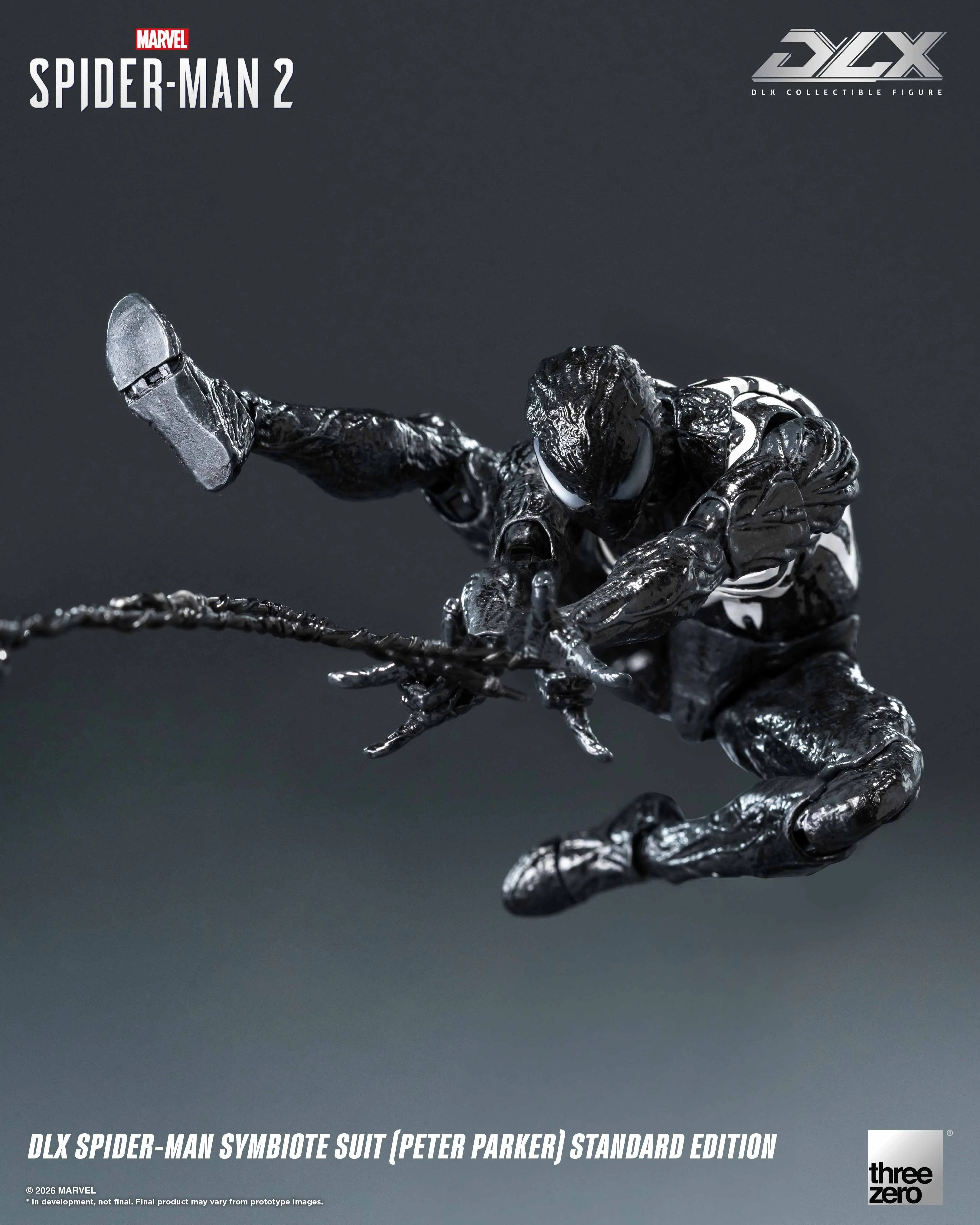 SPECIAL ORDER Three Zero - DLX - Spider-Man 2 - Spider-Man Symbiote Suit 1/12 [JP]