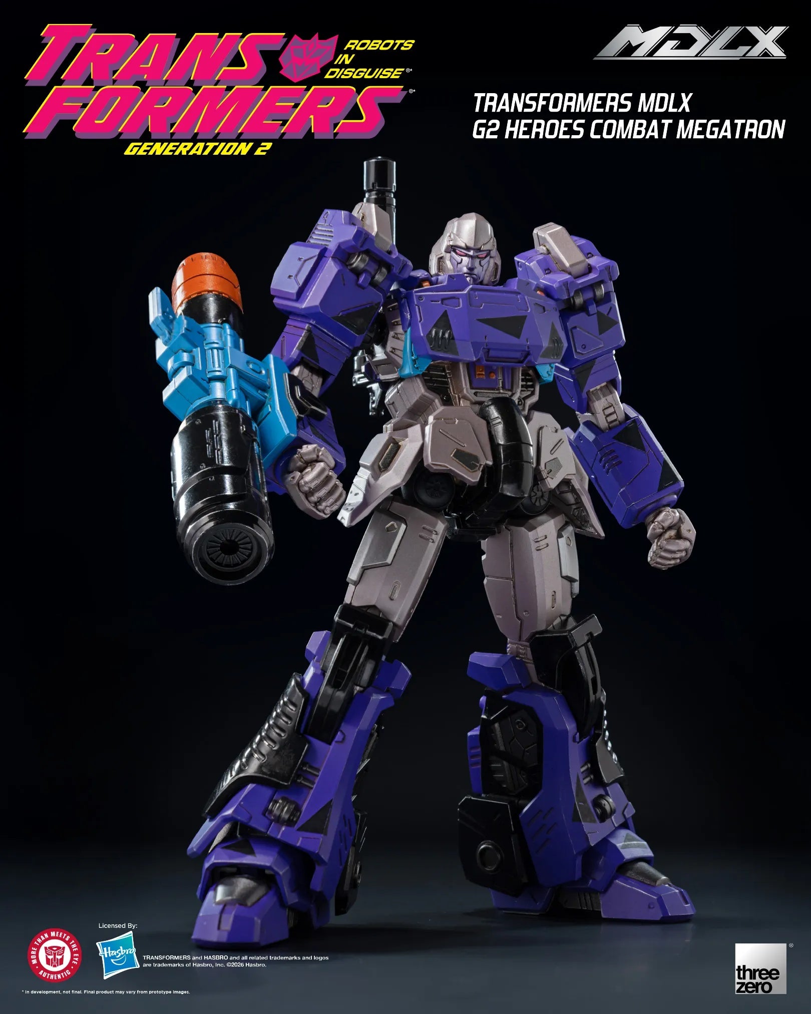 SPECIAL ORDER threezero - MDLX - Transformers - G2 Heroes Combat Megatron [LIMITED] [JP]