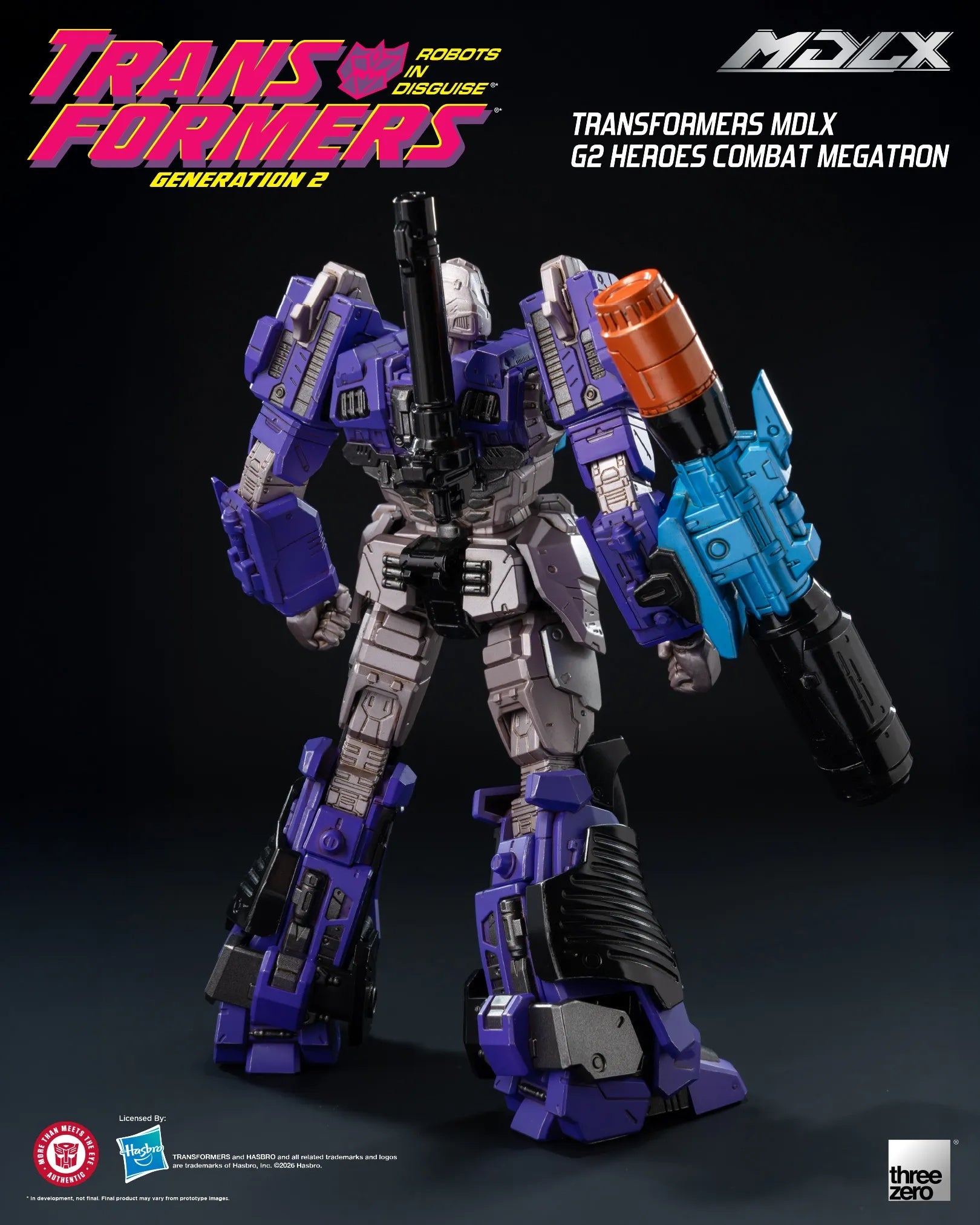 SPECIAL ORDER threezero - MDLX - Transformers - G2 Heroes Combat Megatron [LIMITED] [JP]