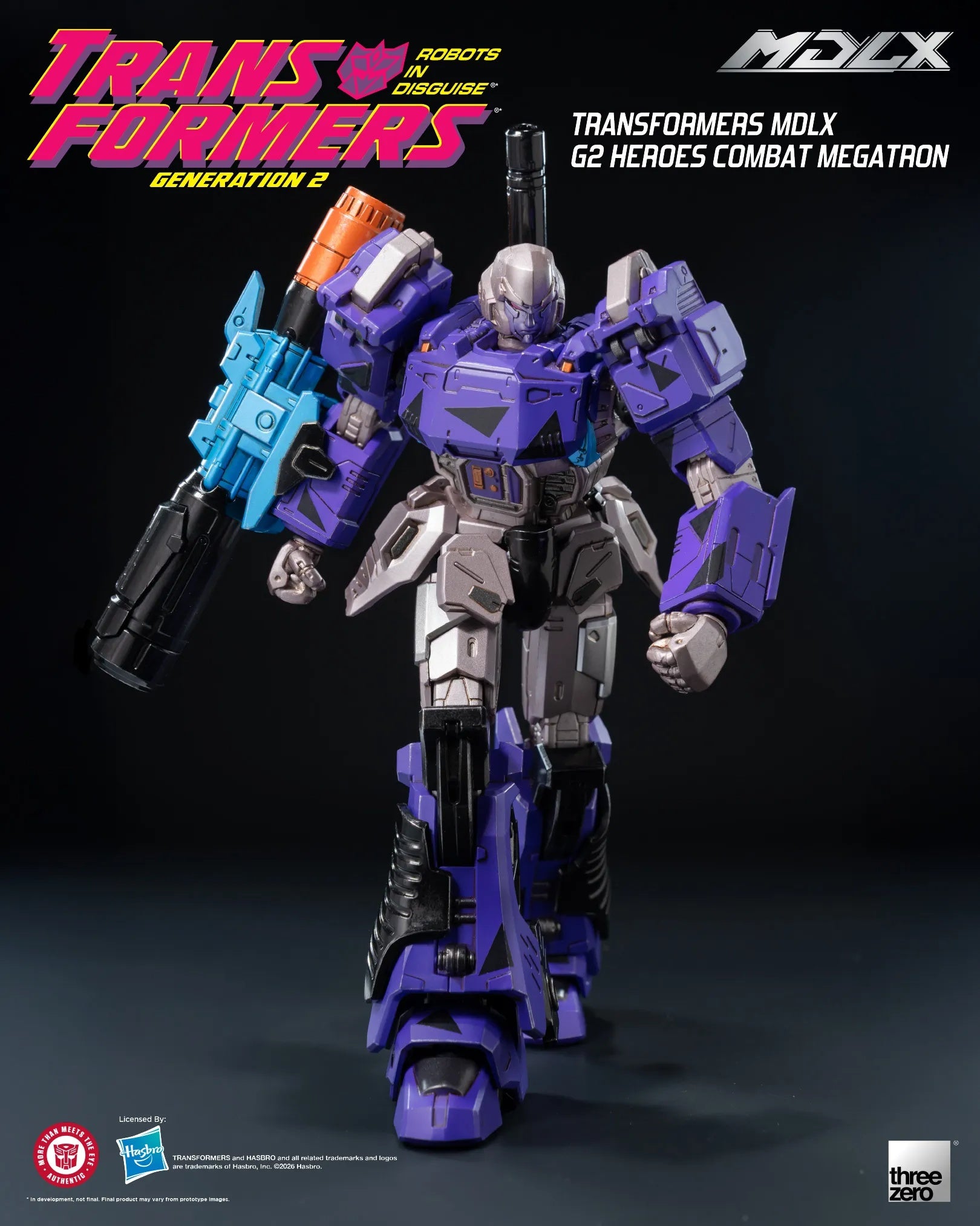 SPECIAL ORDER threezero - MDLX - Transformers - G2 Heroes Combat Megatron [LIMITED] [JP]