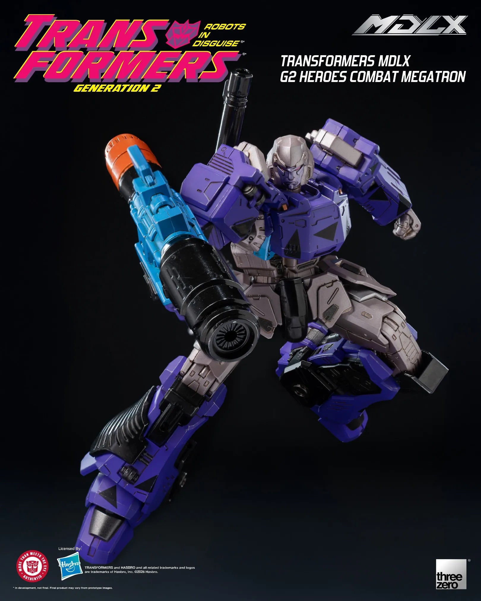 SPECIAL ORDER threezero - MDLX - Transformers - G2 Heroes Combat Megatron [LIMITED] [JP]
