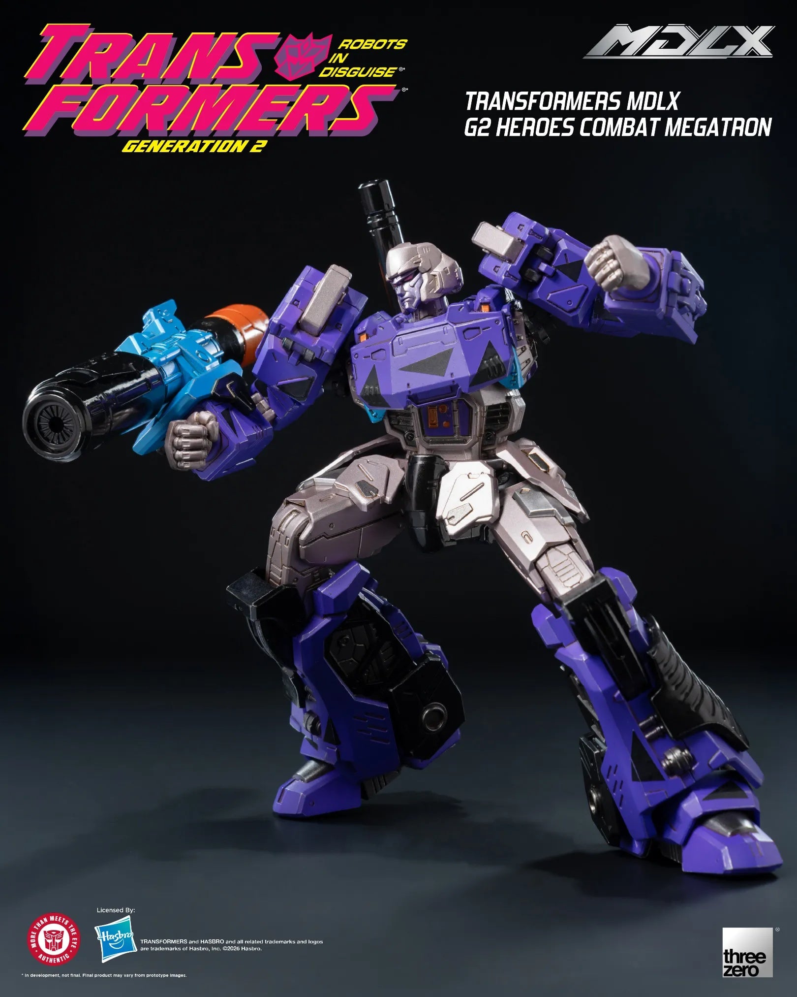 SPECIAL ORDER threezero - MDLX - Transformers - G2 Heroes Combat Megatron [LIMITED] [JP]