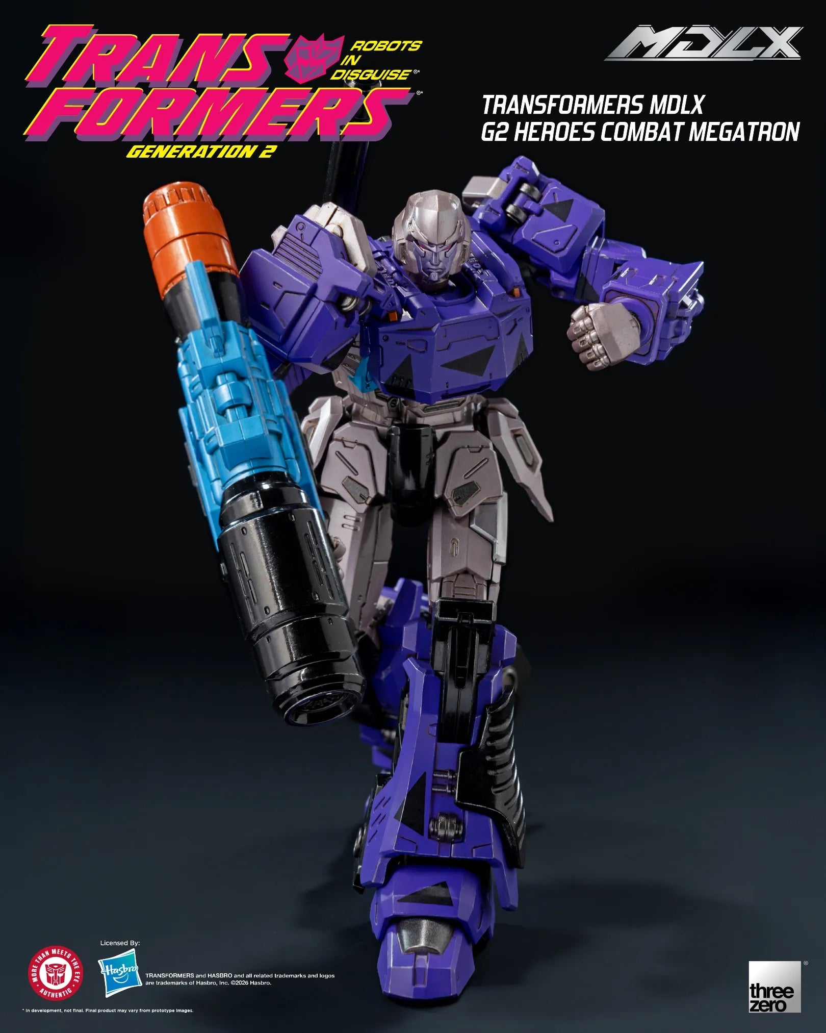 SPECIAL ORDER threezero - MDLX - Transformers - G2 Heroes Combat Megatron [LIMITED] [JP]