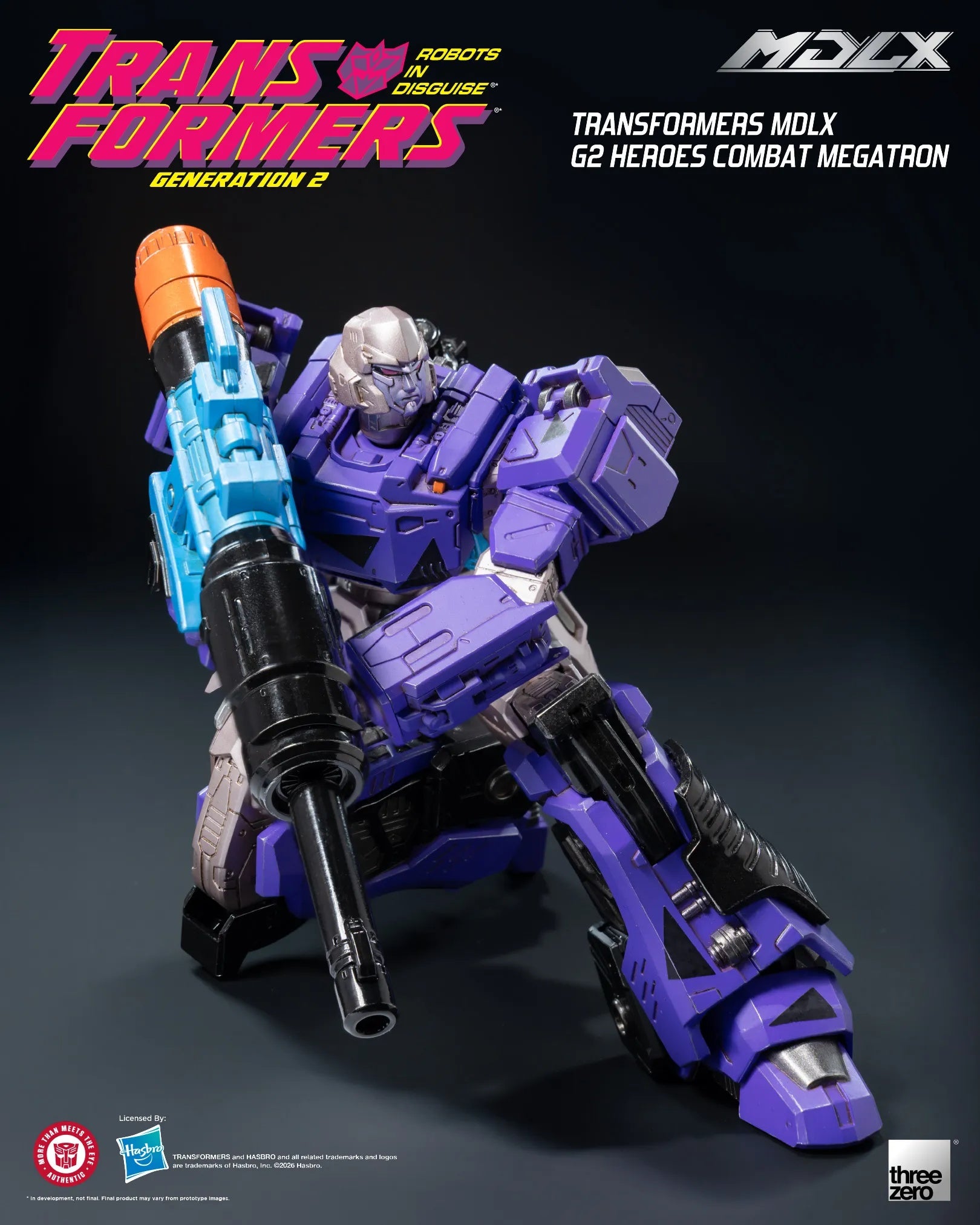 SPECIAL ORDER threezero - MDLX - Transformers - G2 Heroes Combat Megatron [LIMITED] [JP]