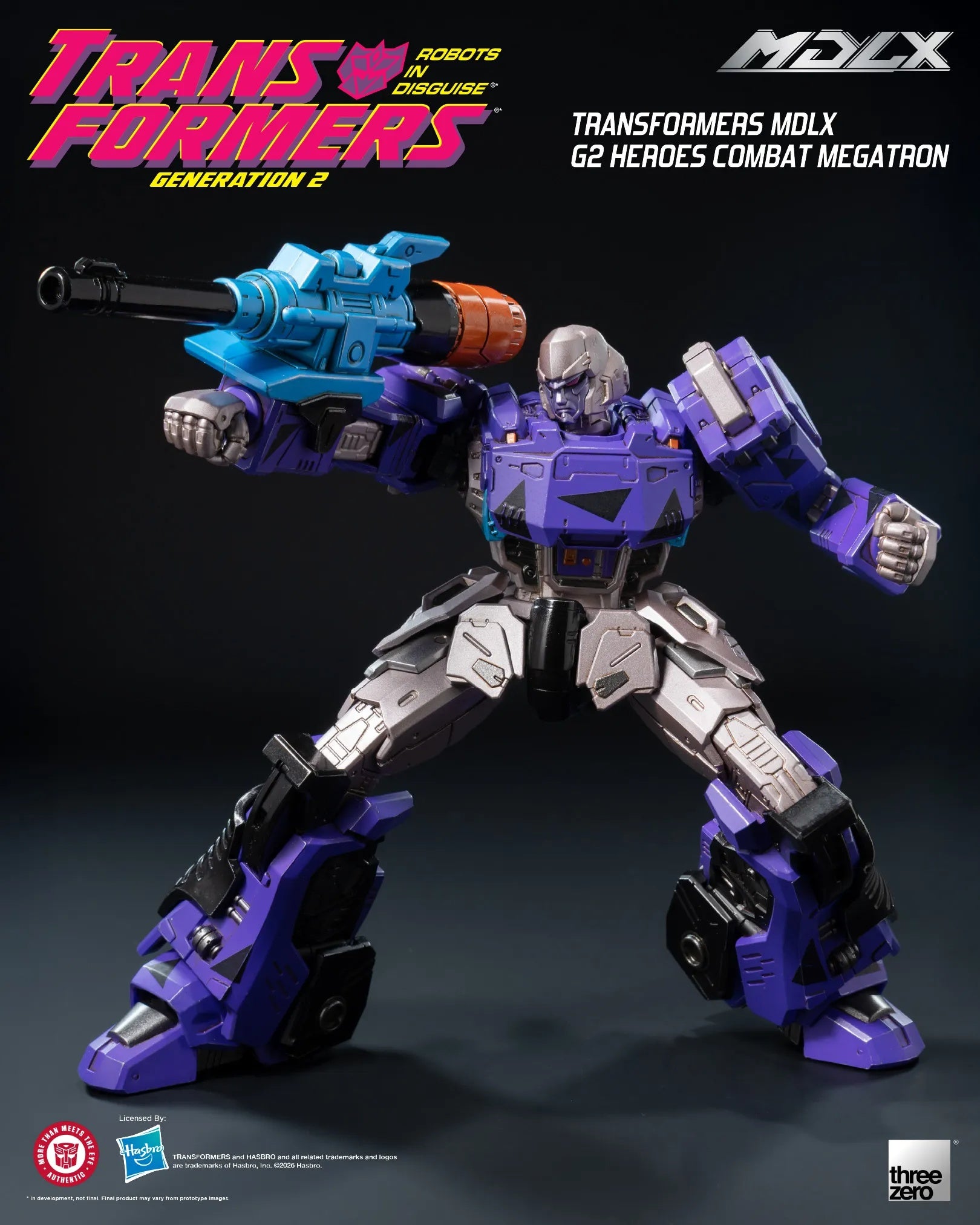SPECIAL ORDER threezero - MDLX - Transformers - G2 Heroes Combat Megatron [LIMITED] [JP]