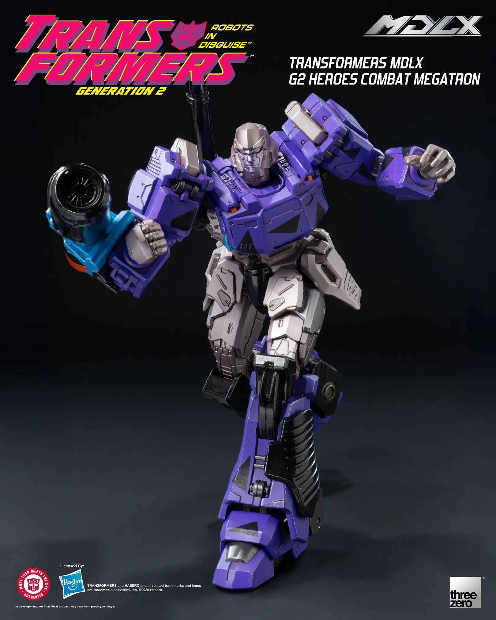 SPECIAL ORDER threezero - MDLX - Transformers - G2 Heroes Combat Megatron [LIMITED] [JP]