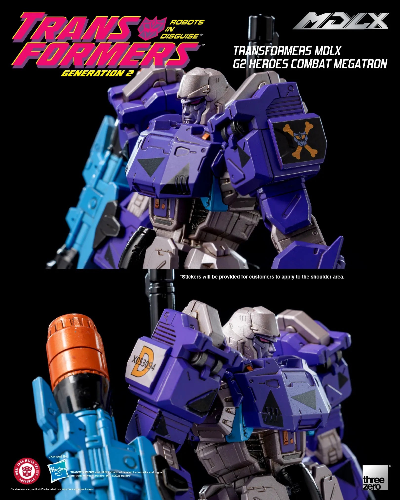 SPECIAL ORDER threezero - MDLX - Transformers - G2 Heroes Combat Megatron [LIMITED] [JP]