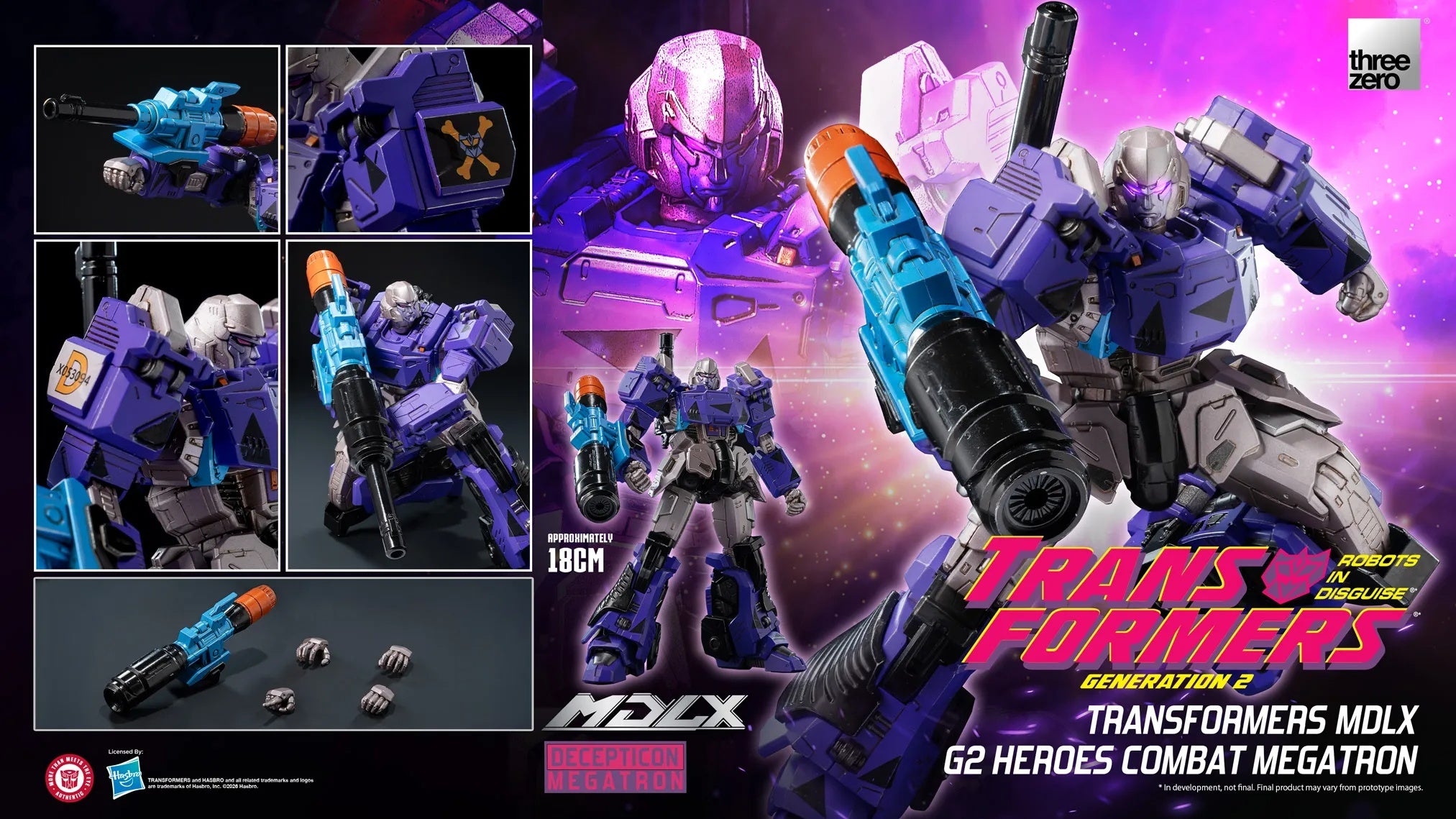 SPECIAL ORDER threezero - MDLX - Transformers - G2 Heroes Combat Megatron [LIMITED] [JP]